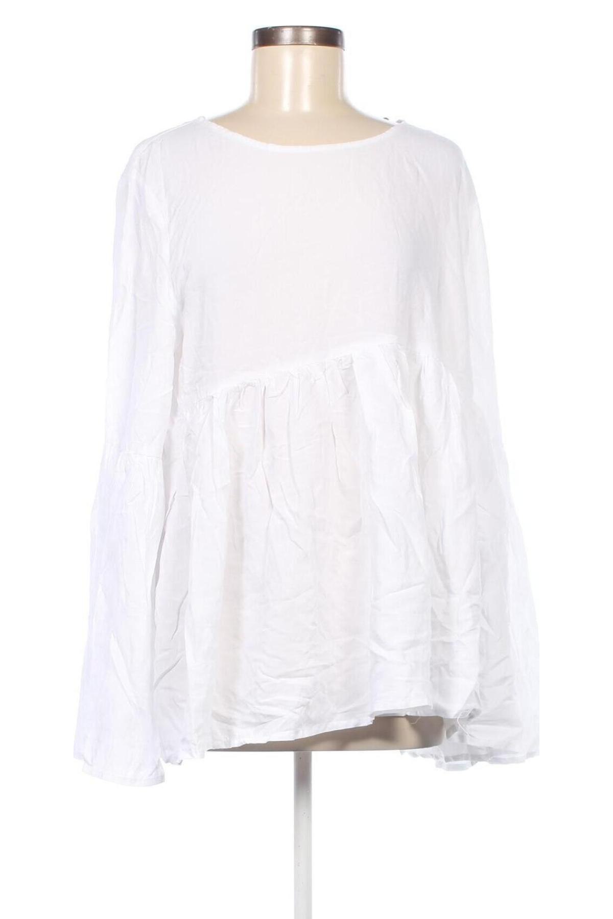 Дамска блуза Lesara, Размер XXL, Цвят Бял, Цена 31,00 лв.
