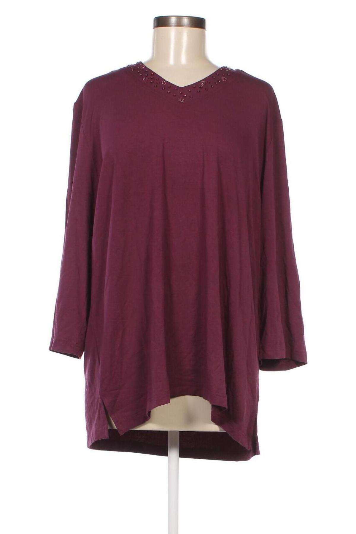 Γυναικεία μπλούζα Malva, Μέγεθος 3XL, Χρώμα Βιολετί, Τιμή 5,17 €