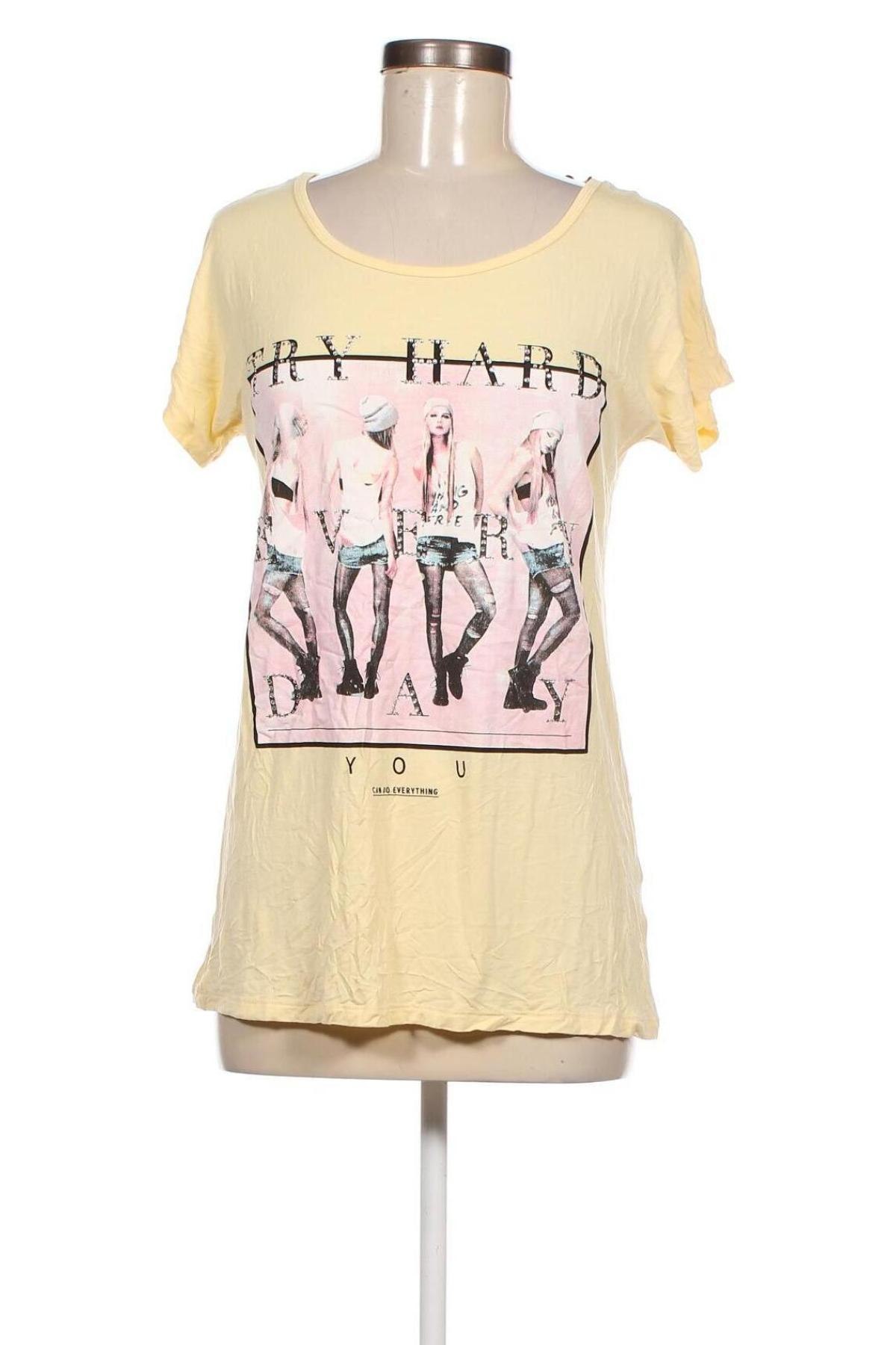 Damen Shirt Metrofive, Größe S, Farbe Gelb, Preis € 4,91