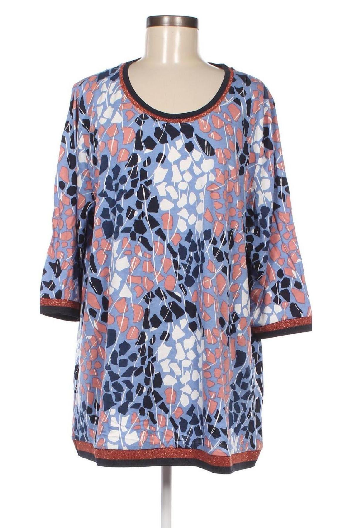 Γυναικεία μπλούζα Mia Moda, Μέγεθος XXL, Χρώμα Πολύχρωμο, Τιμή 14,40 €