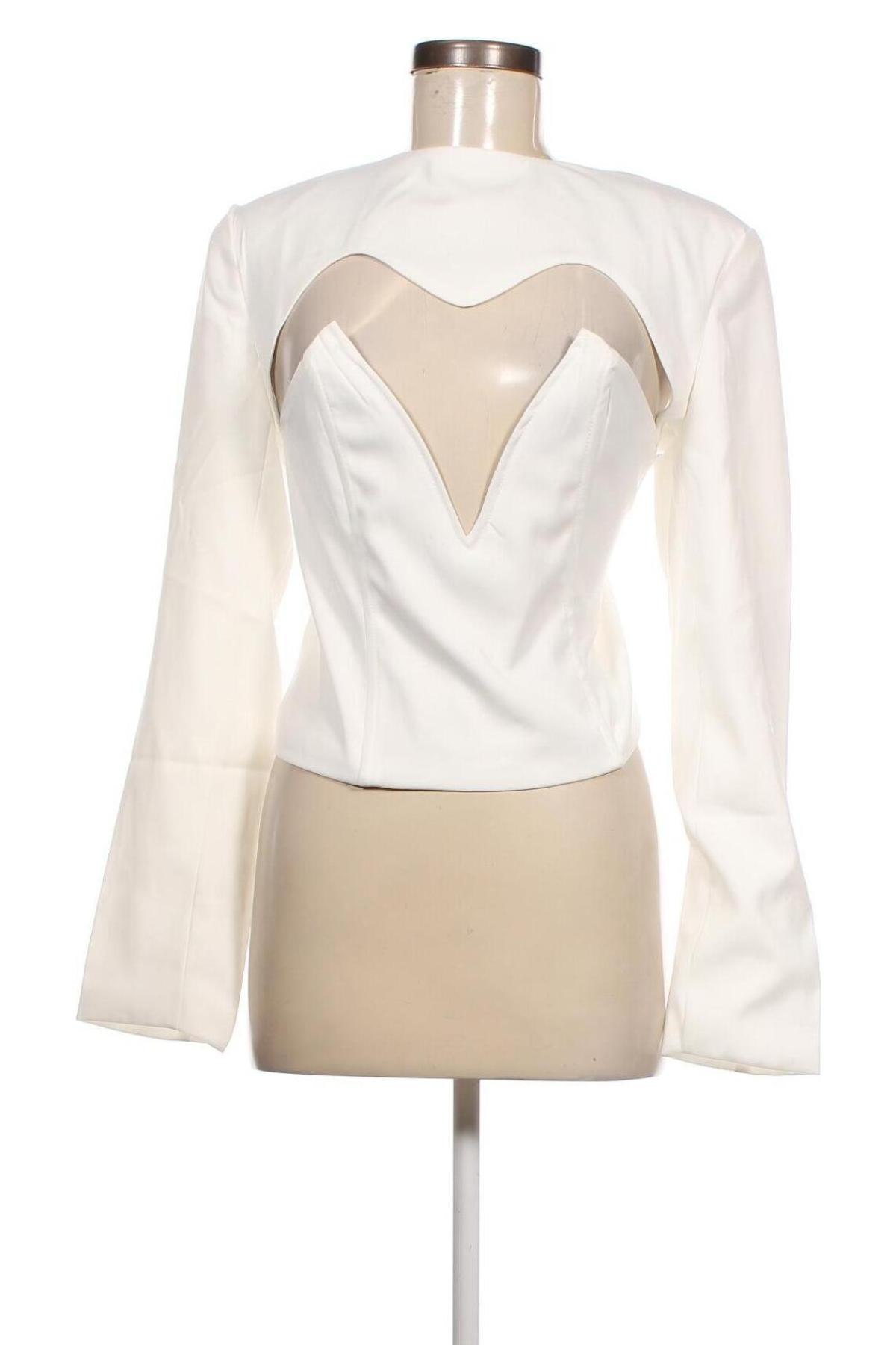 Γυναικεία μπλούζα Misspap, Μέγεθος XL, Χρώμα Λευκό, Τιμή 12,23 €