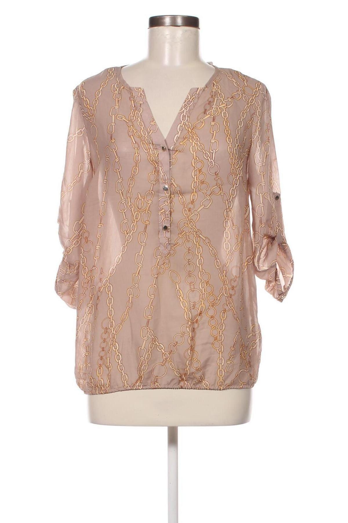 Дамска блуза Mohito, Размер M, Цвят Бежов, Цена 5,51 лв.