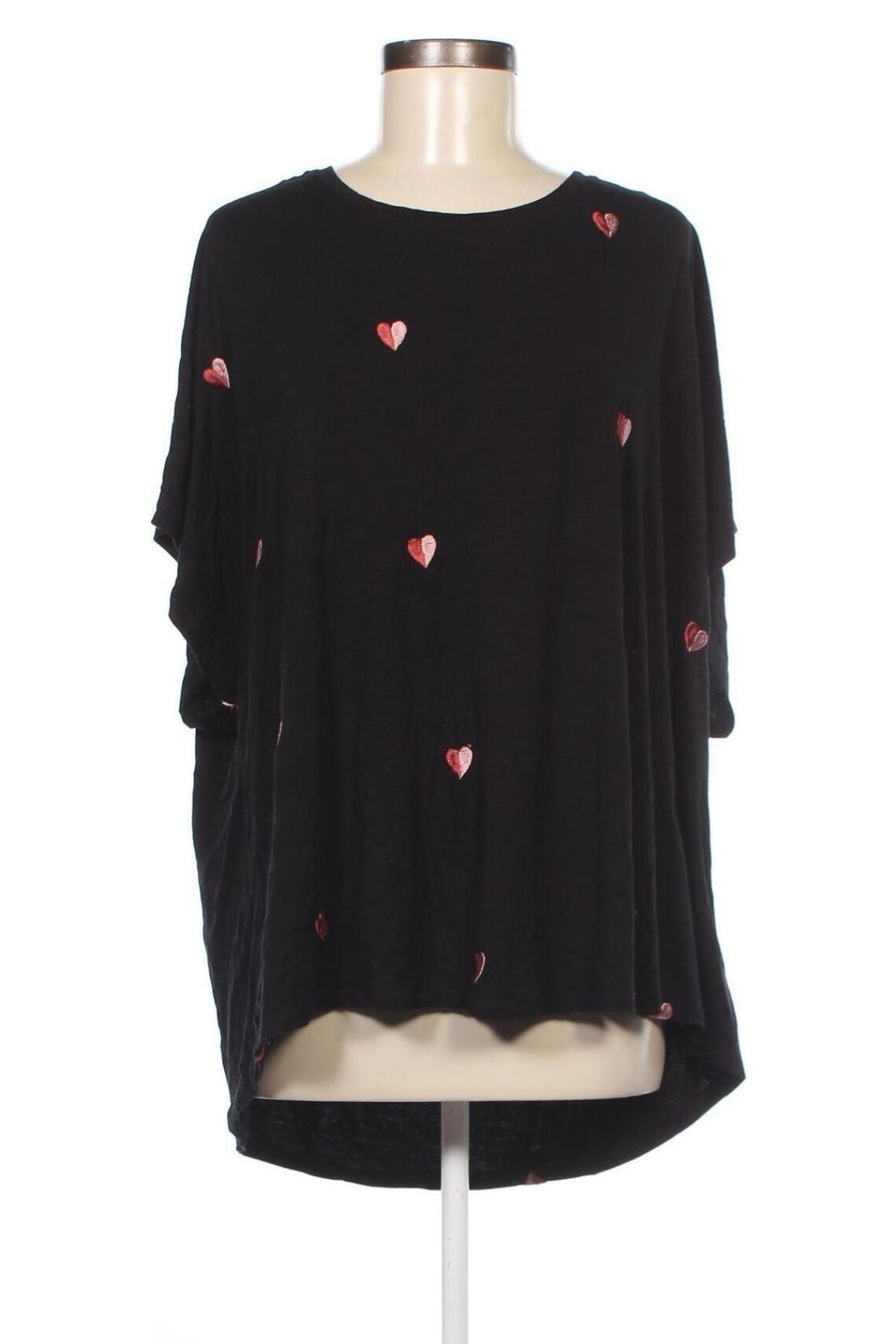 Дамска блуза Ms Mode, Размер 3XL, Цвят Черен, Цена 19,00 лв.