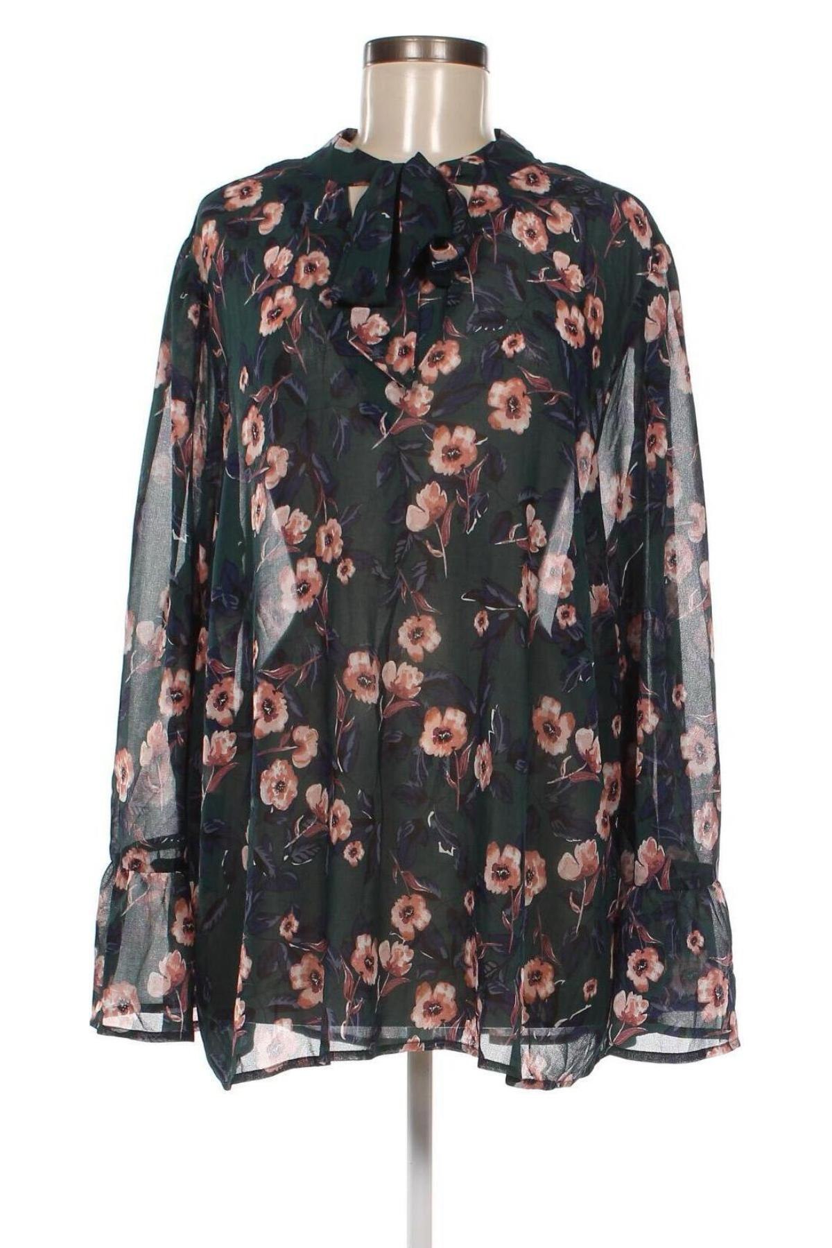 Дамска блуза Ms Mode, Размер 3XL, Цвят Многоцветен, Цена 19,00 лв.