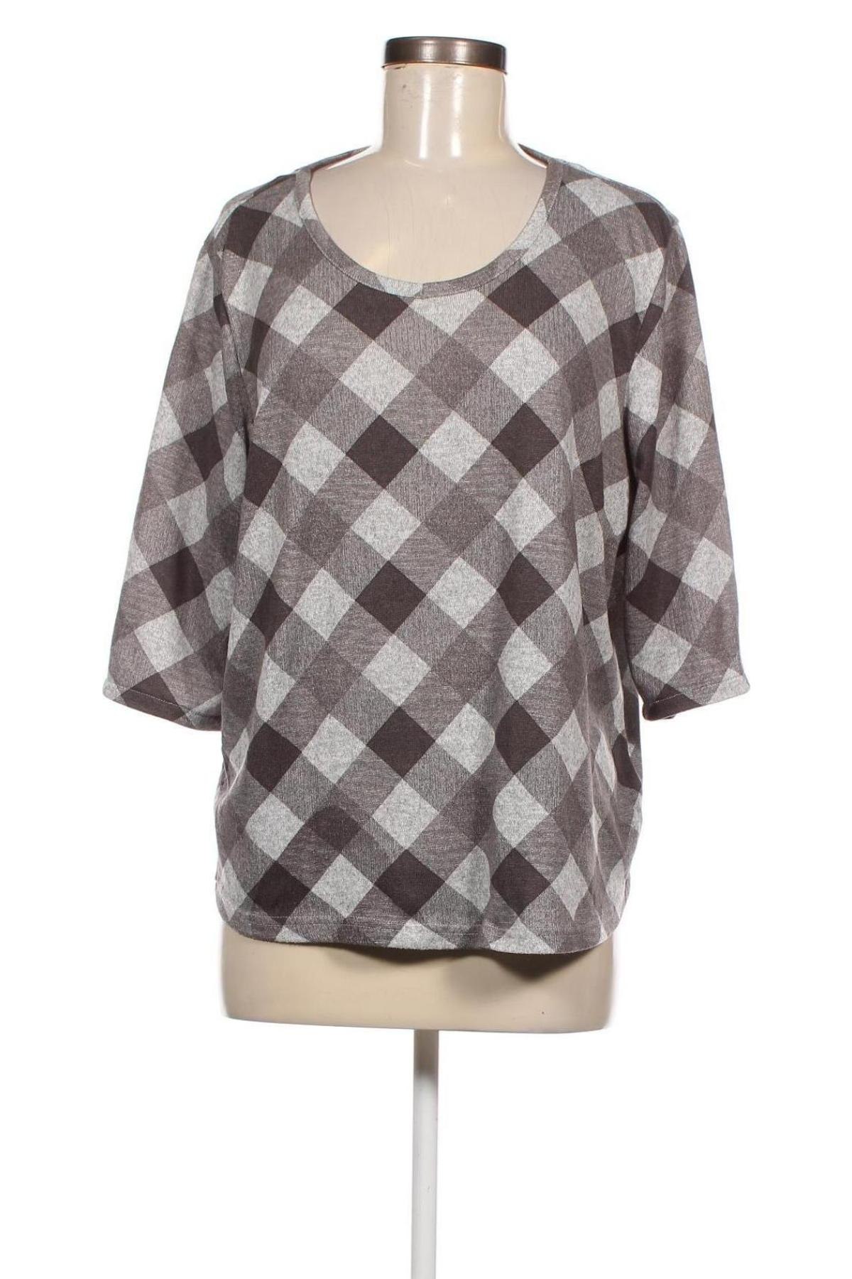 Γυναικεία μπλούζα Multiblu, Μέγεθος XXL, Χρώμα Γκρί, Τιμή 8,58 €