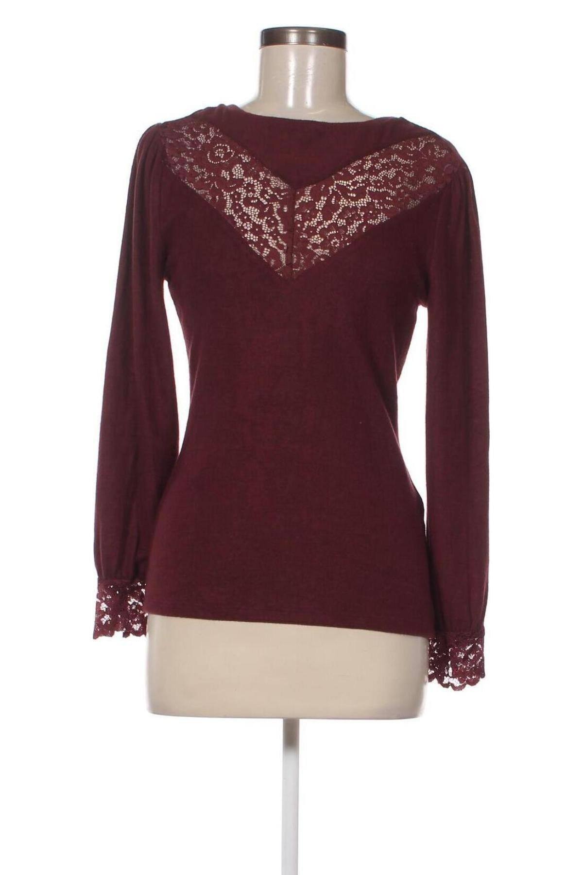 Γυναικεία μπλούζα Naf Naf, Μέγεθος S, Χρώμα Κόκκινο, Τιμή 4,82 €