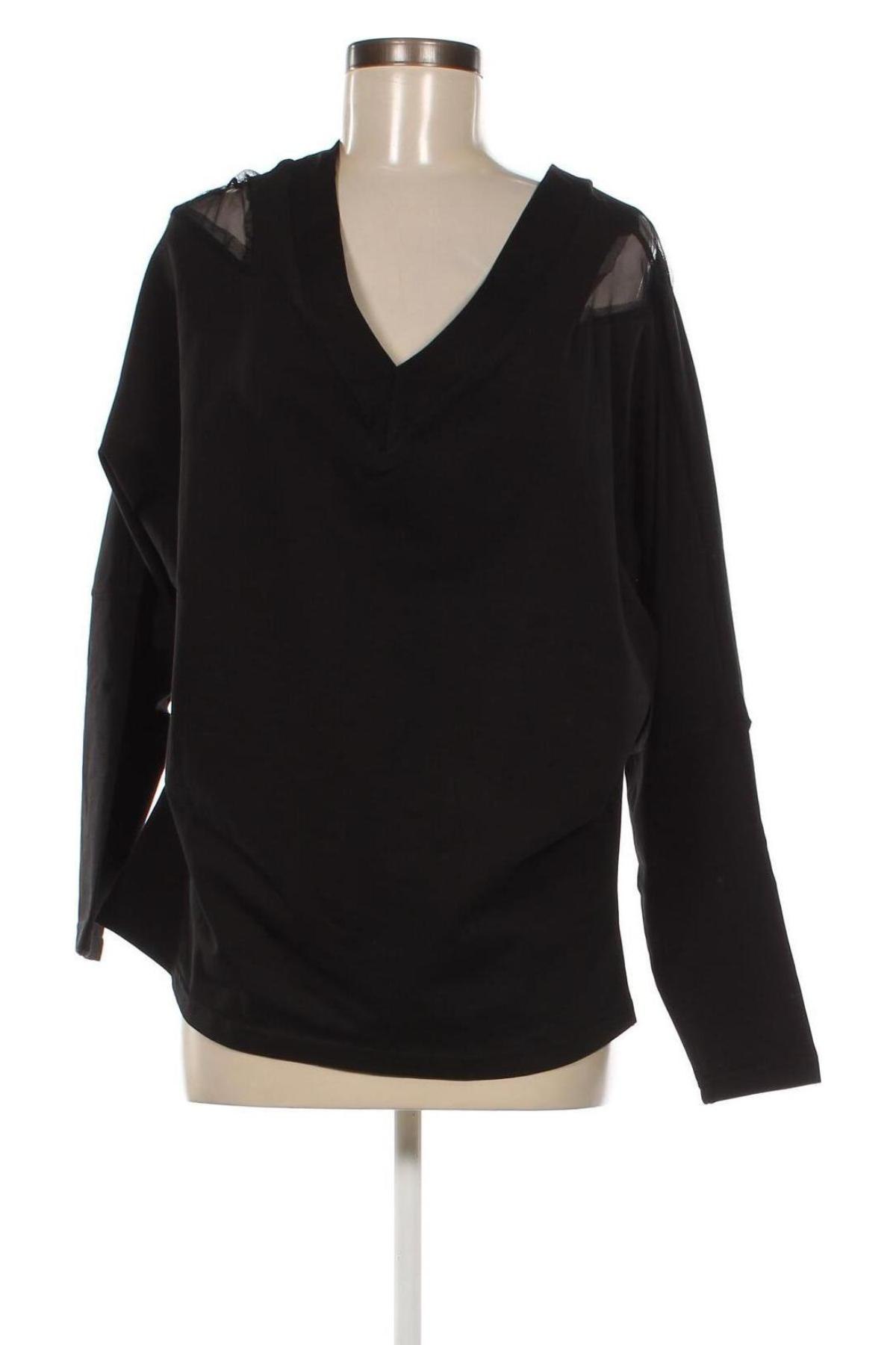 Дамска блуза New Laviva, Размер M, Цвят Черен, Цена 14,40 лв.