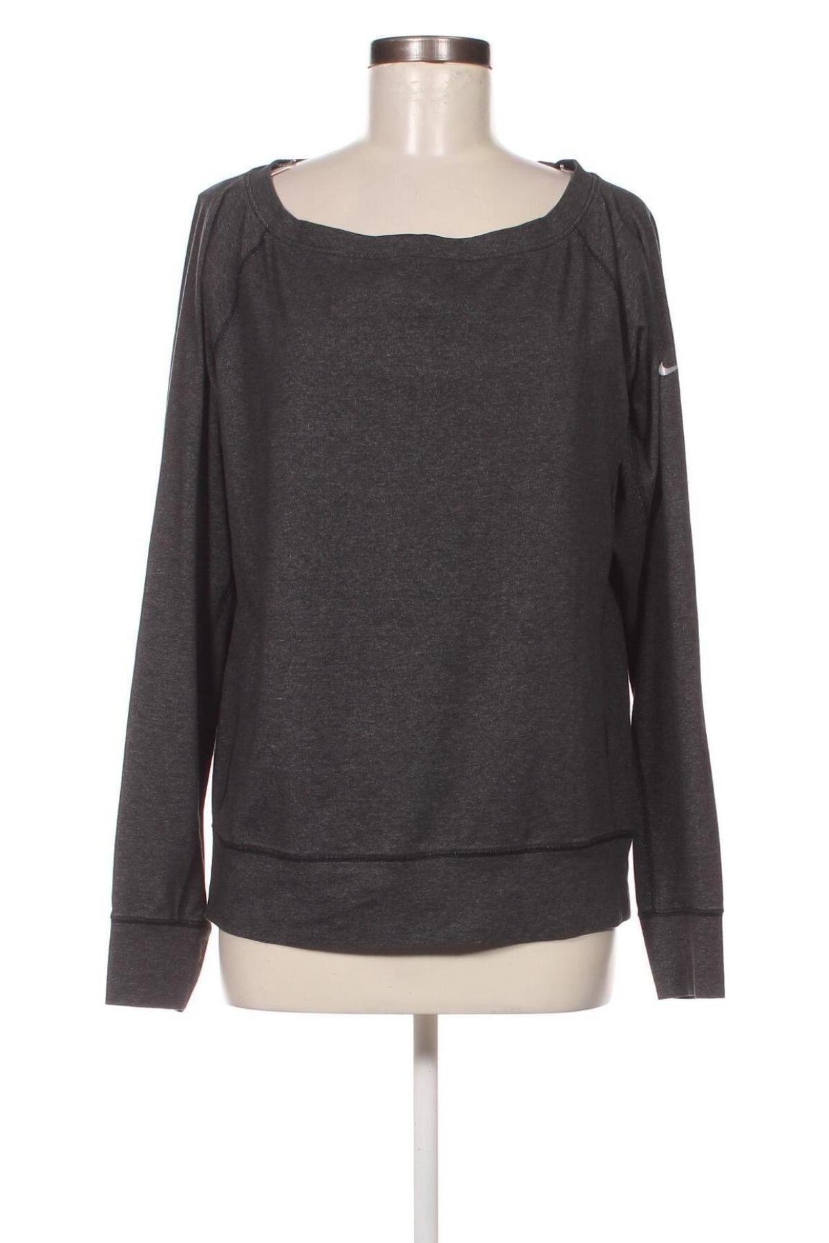 Γυναικεία μπλούζα Nike, Μέγεθος M, Χρώμα Γκρί, Τιμή 31,31 €
