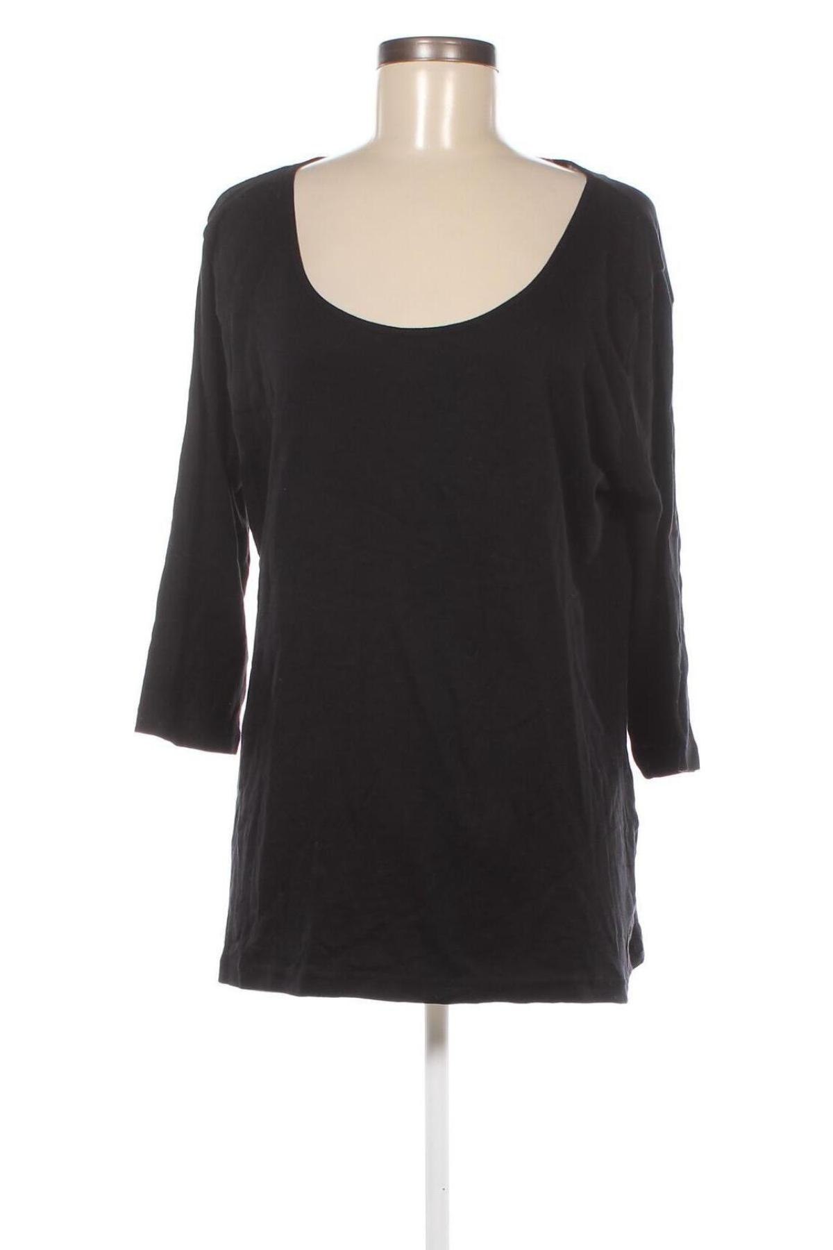 Γυναικεία μπλούζα Now, Μέγεθος XXL, Χρώμα Μαύρο, Τιμή 7,87 €