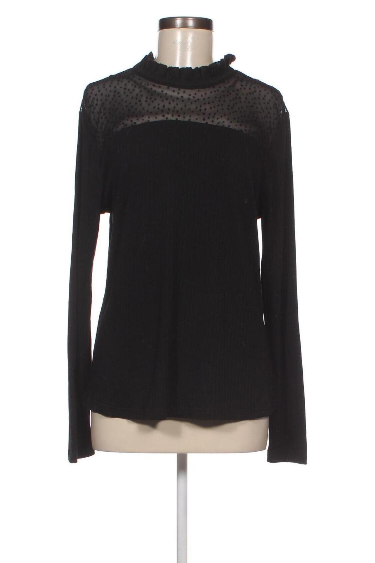 Γυναικεία μπλούζα Numph, Μέγεθος S, Χρώμα Μαύρο, Τιμή 10,52 €