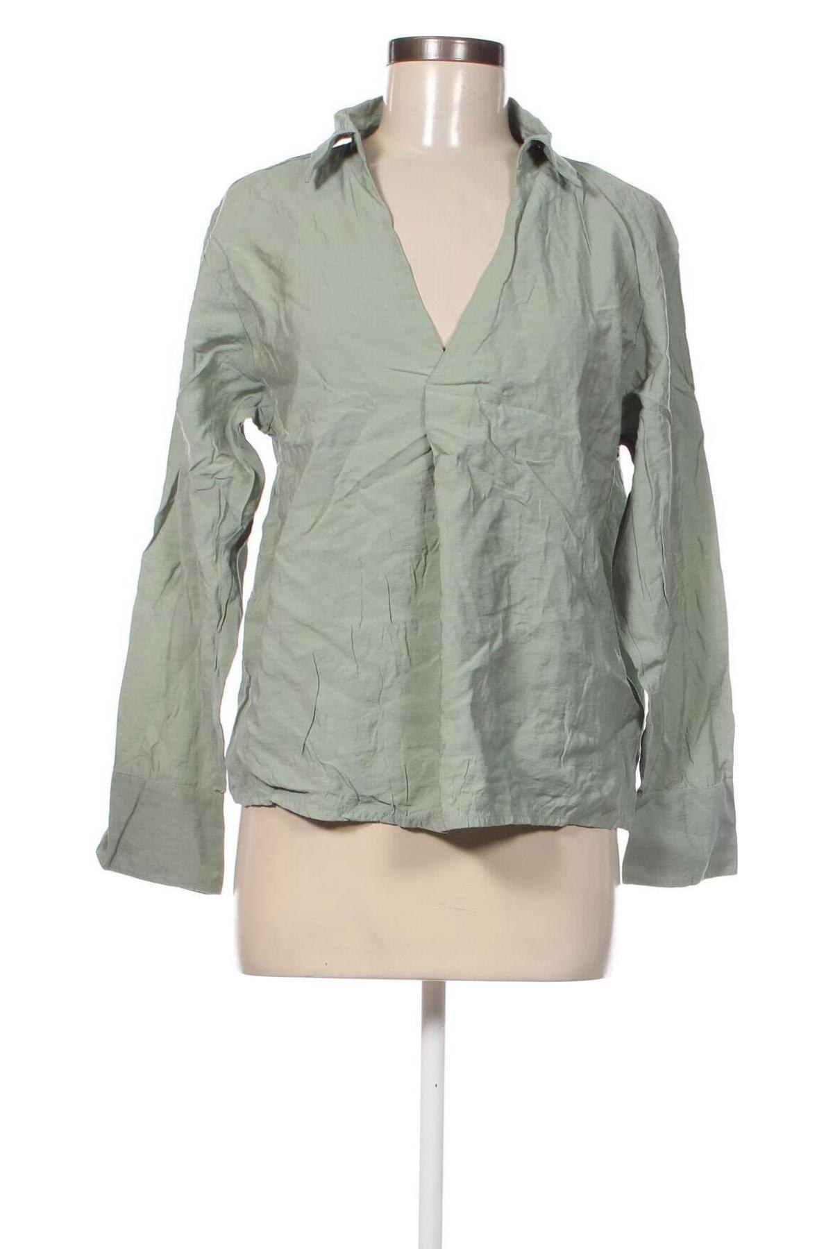 Дамска блуза ONLY, Размер M, Цвят Зелен, Цена 15,00 лв.