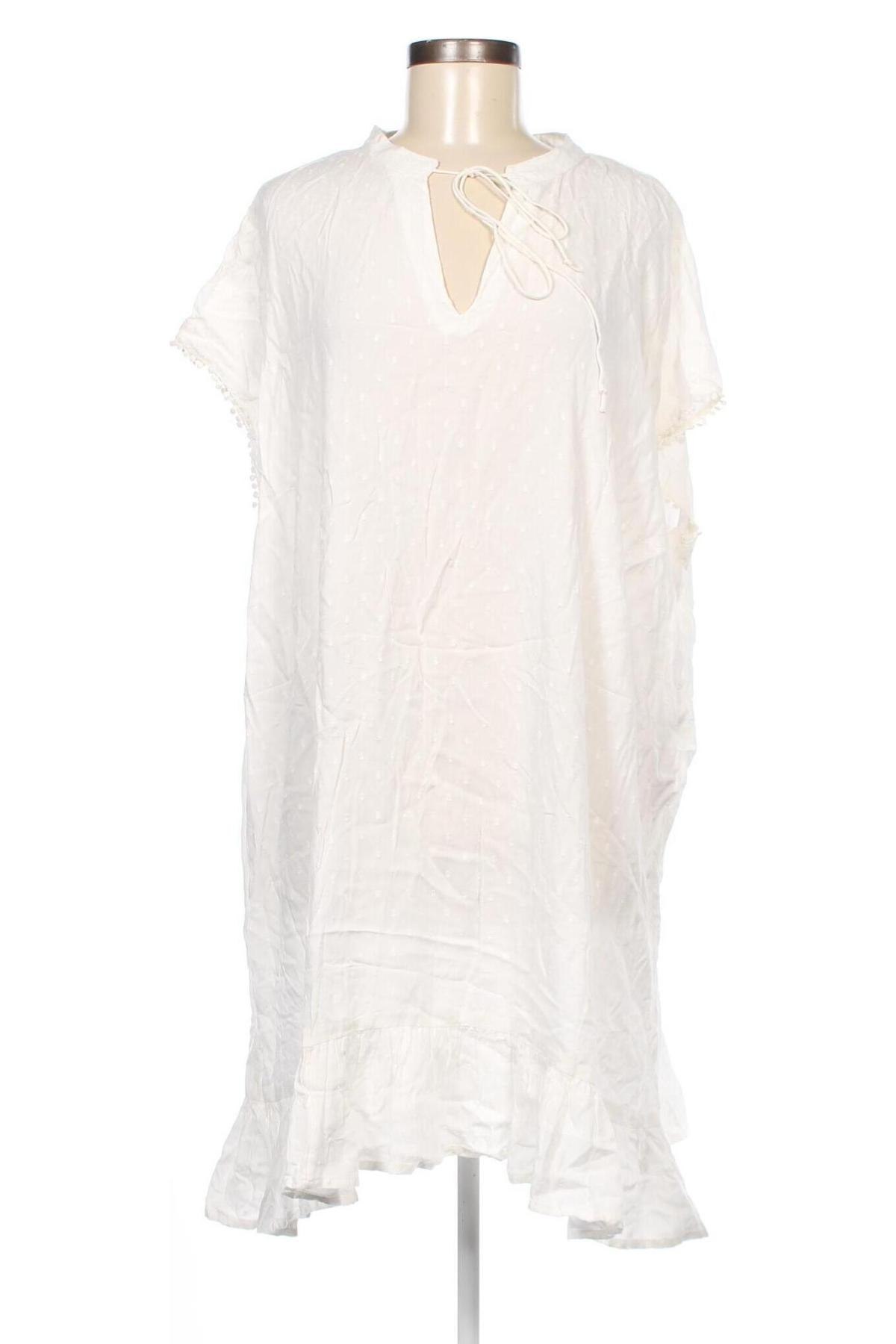 Дамска блуза ONLY Carmakoma, Размер XXL, Цвят Бял, Цена 40,00 лв.