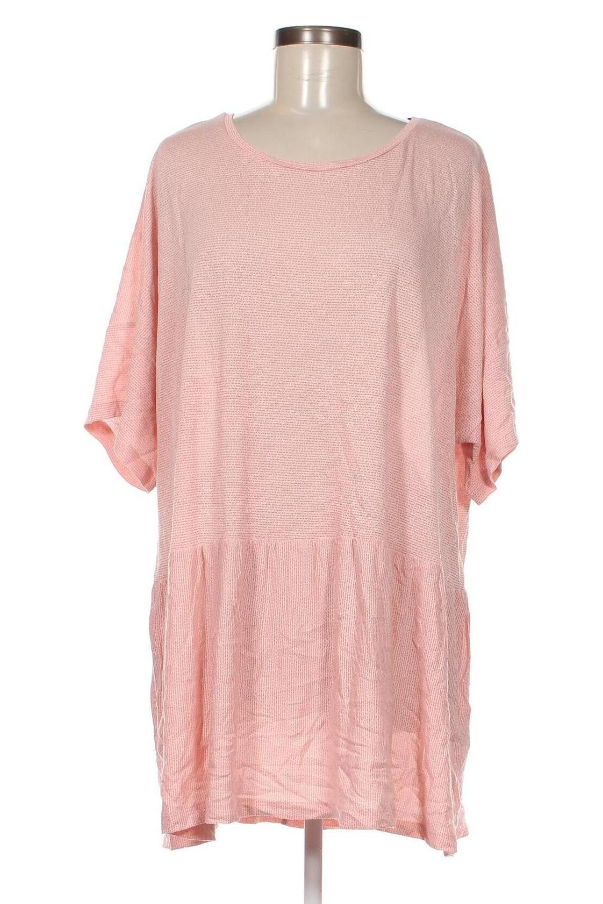 Γυναικεία μπλούζα ONLY Carmakoma, Μέγεθος XL, Χρώμα Ρόζ , Τιμή 5,75 €