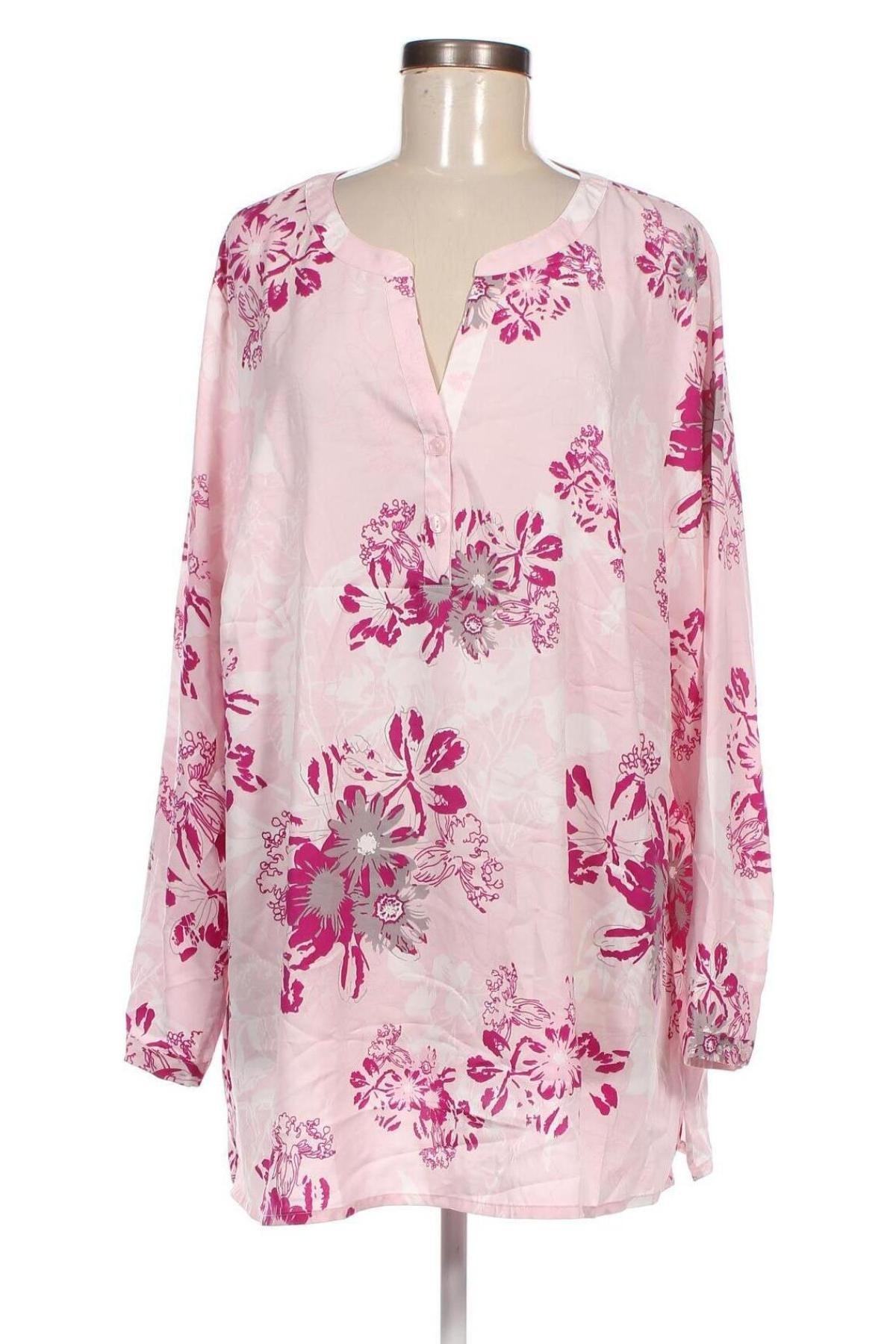 Γυναικεία μπλούζα Paola, Μέγεθος 3XL, Χρώμα Ρόζ , Τιμή 9,87 €