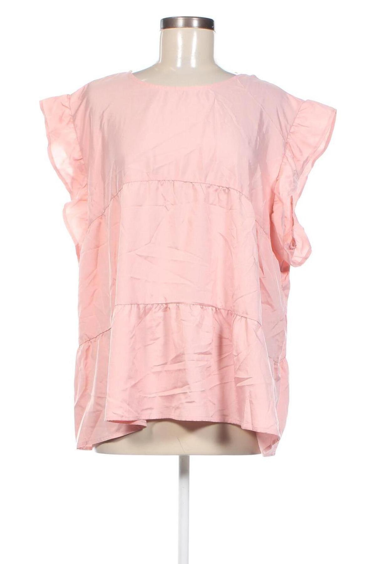 Damen Shirt SHEIN, Größe 3XL, Farbe Rosa, Preis 13,22 €