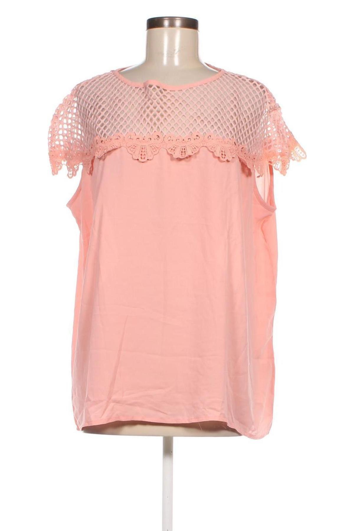 Damen Shirt SHEIN, Größe 3XL, Farbe Rosa, Preis 12,82 €