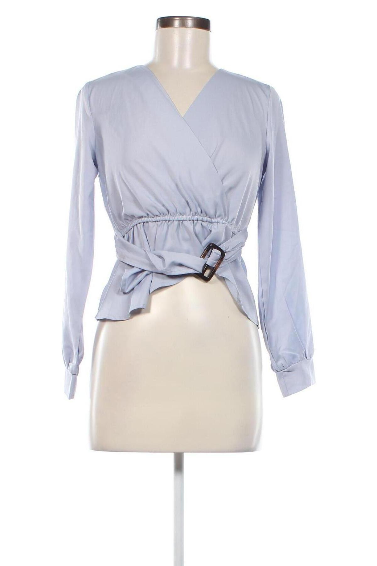 Дамска блуза SHEIN, Размер XS, Цвят Син, Цена 6,46 лв.