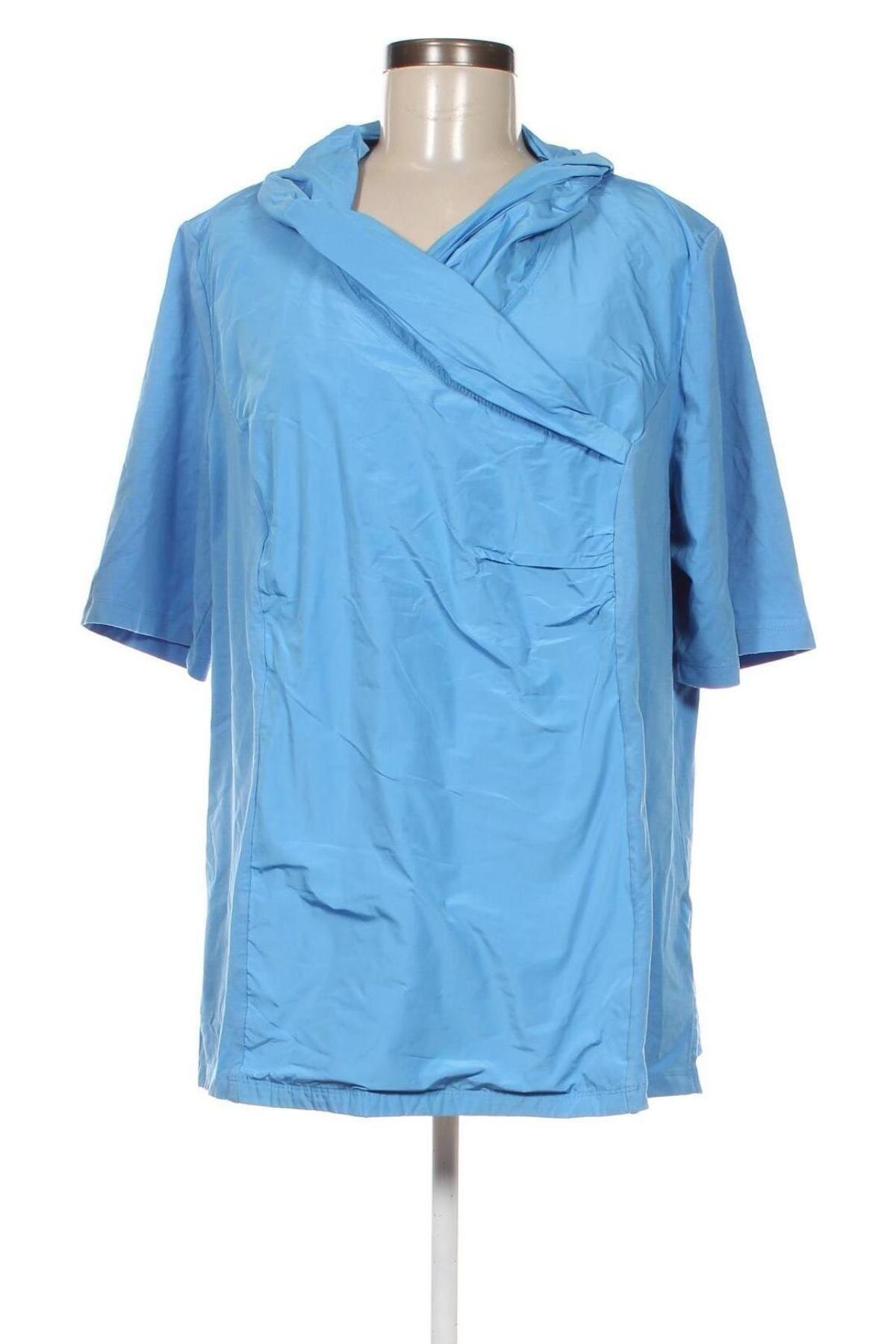 Damen Shirt Selection By Ulla Popken, Größe XXL, Farbe Blau, Preis 15,87 €