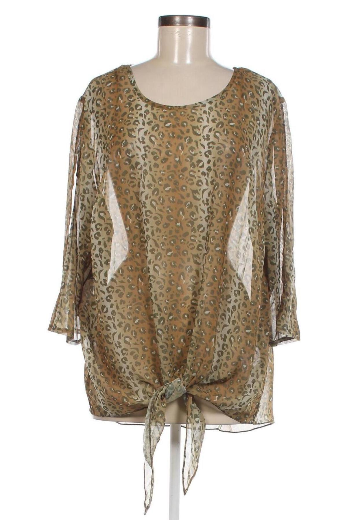 Γυναικεία μπλούζα Sheego, Μέγεθος XXL, Χρώμα Πράσινο, Τιμή 32,51 €
