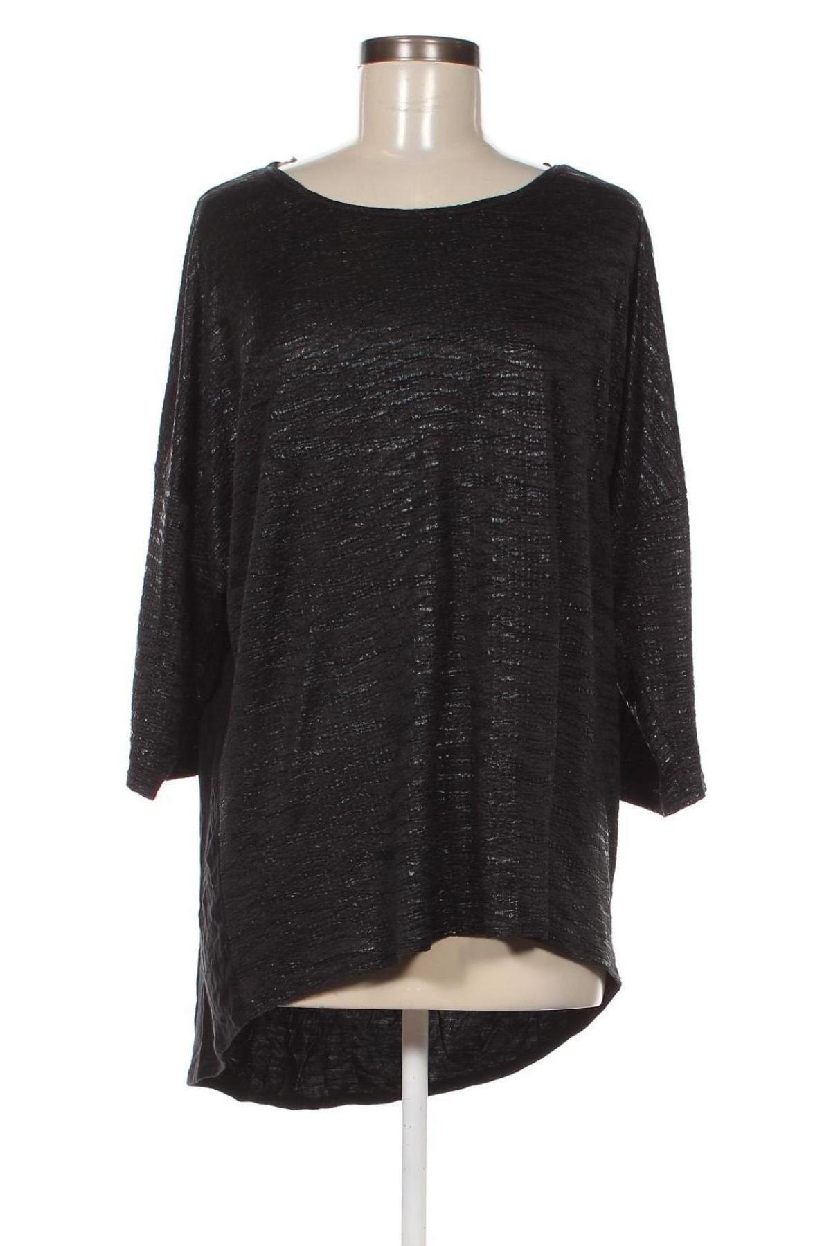 Γυναικεία μπλούζα Soya Concept, Μέγεθος XXL, Χρώμα Μαύρο, Τιμή 11,73 €