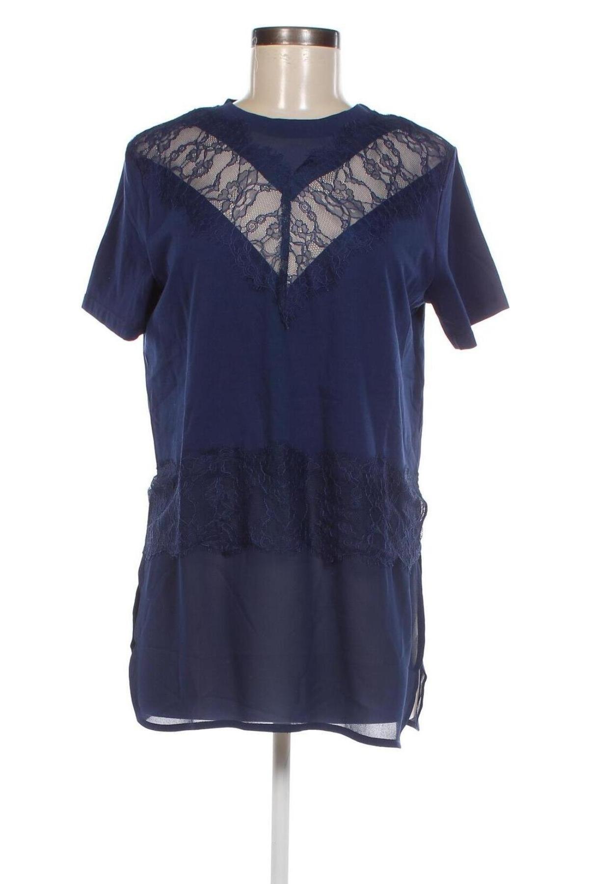 Γυναικεία μπλούζα TWINSET, Μέγεθος M, Χρώμα Μπλέ, Τιμή 56,83 €