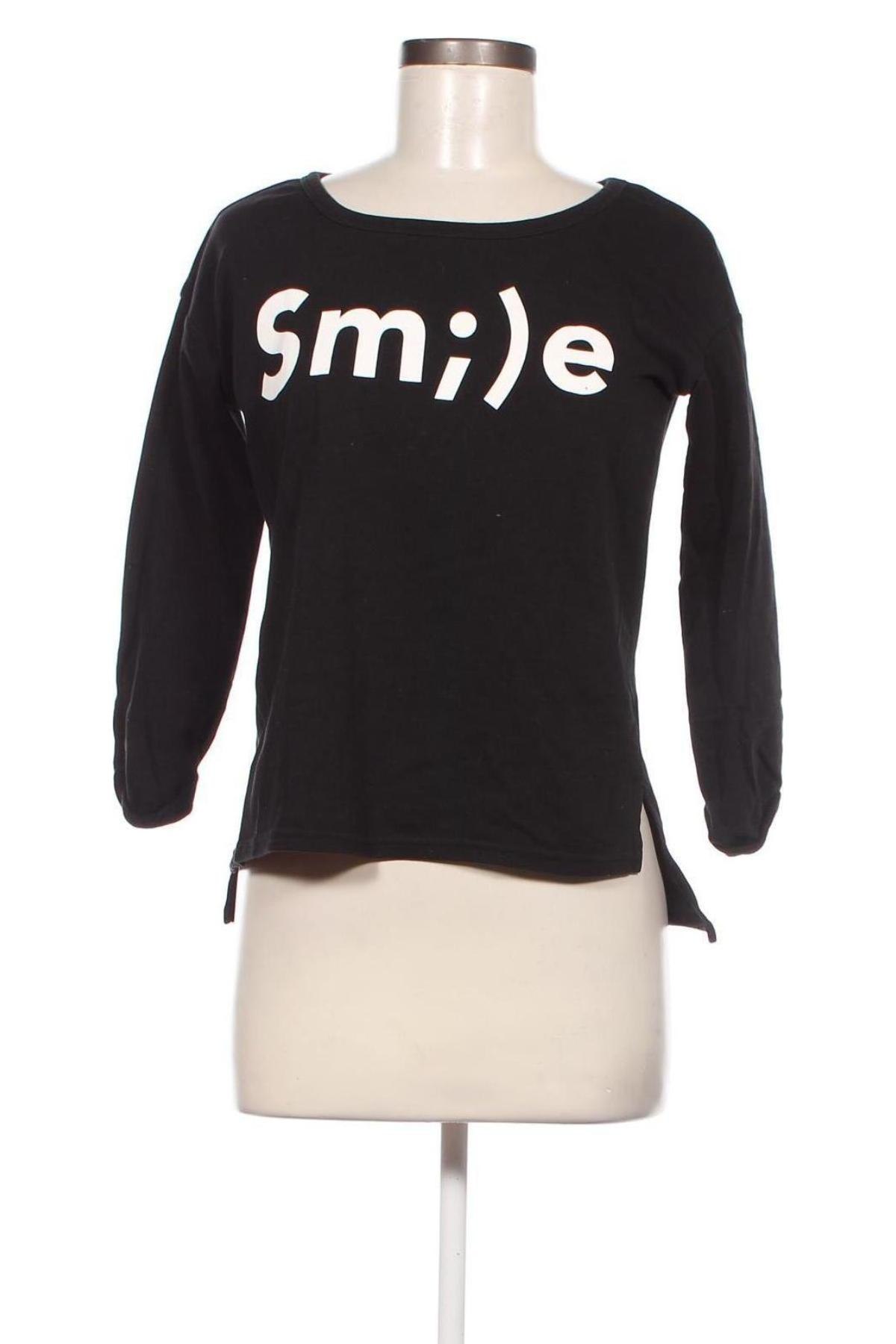 Γυναικεία μπλούζα Tally Weijl, Μέγεθος S, Χρώμα Μαύρο, Τιμή 3,08 €