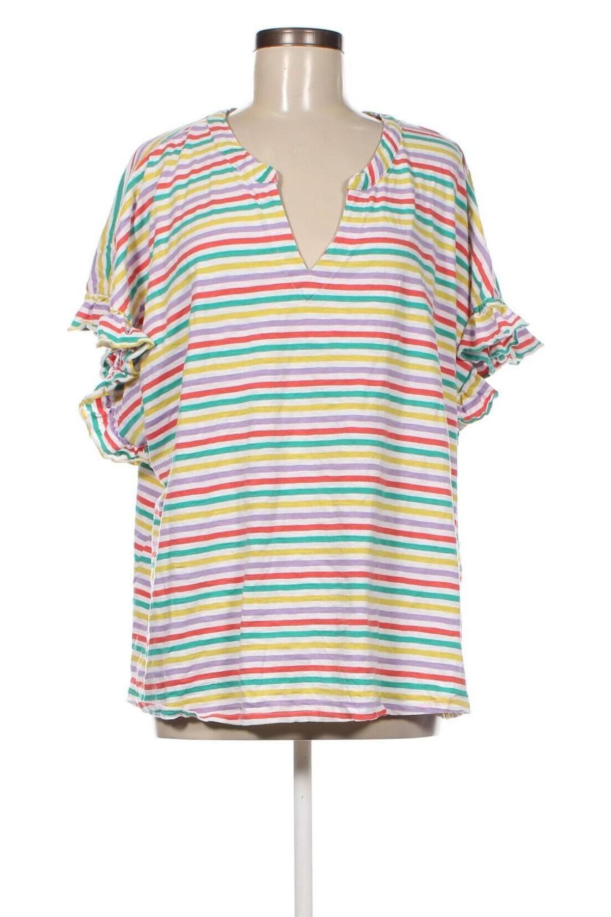 Γυναικεία μπλούζα Terra & Sky, Μέγεθος 3XL, Χρώμα Πολύχρωμο, Τιμή 11,75 €