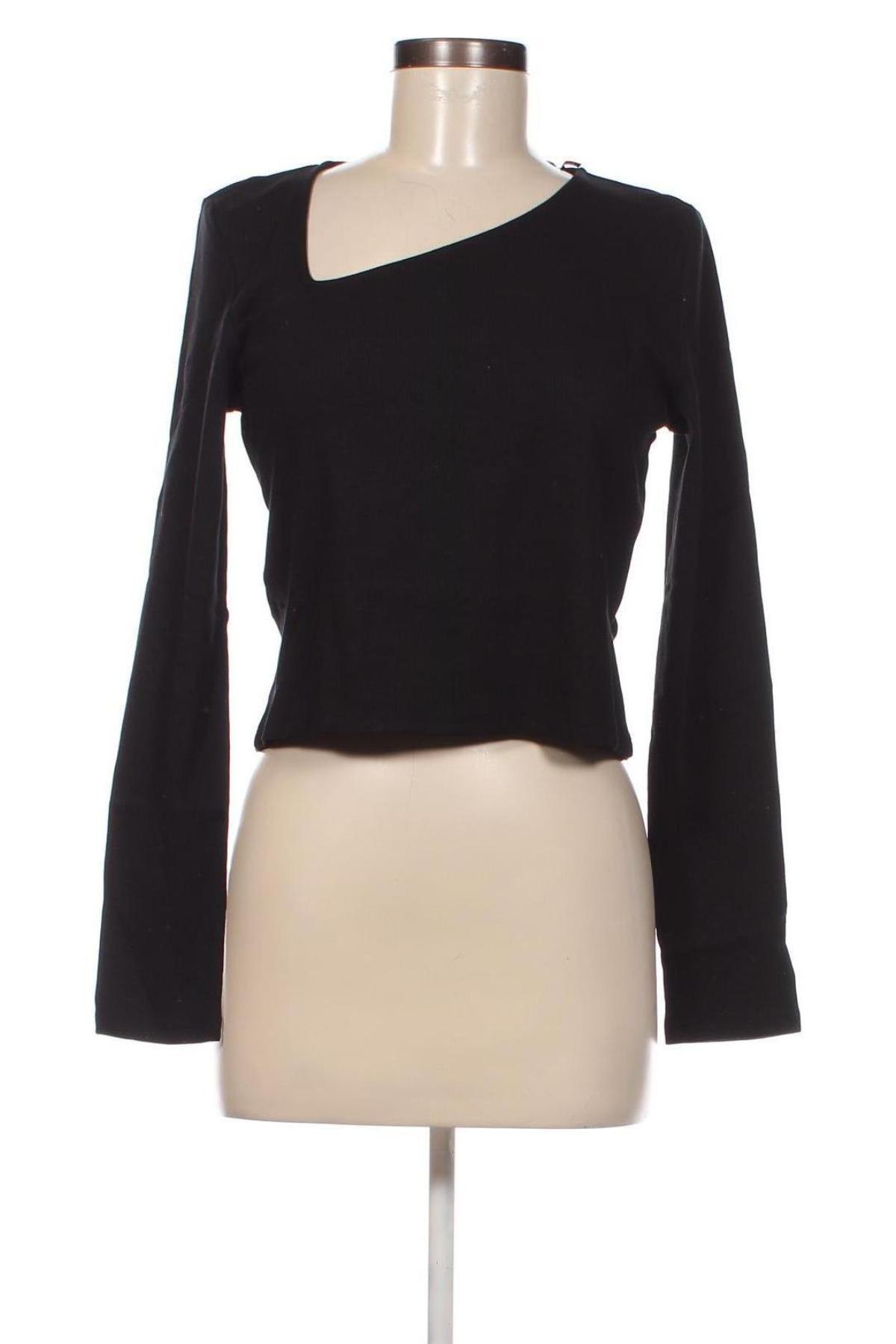 Γυναικεία μπλούζα Tom Tailor, Μέγεθος XL, Χρώμα Μαύρο, Τιμή 7,79 €