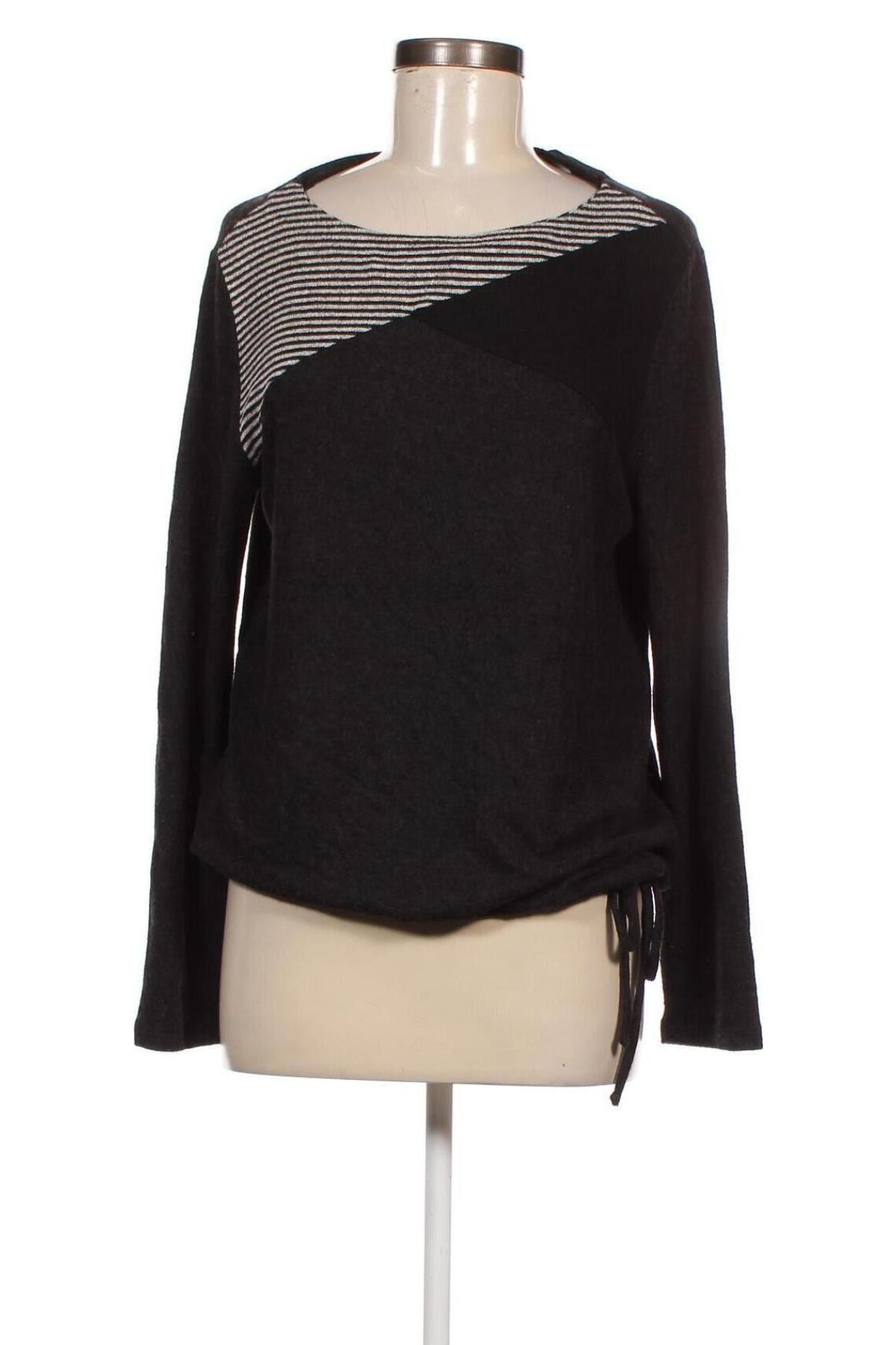 Γυναικεία μπλούζα Tom Tailor, Μέγεθος S, Χρώμα Μαύρο, Τιμή 4,01 €