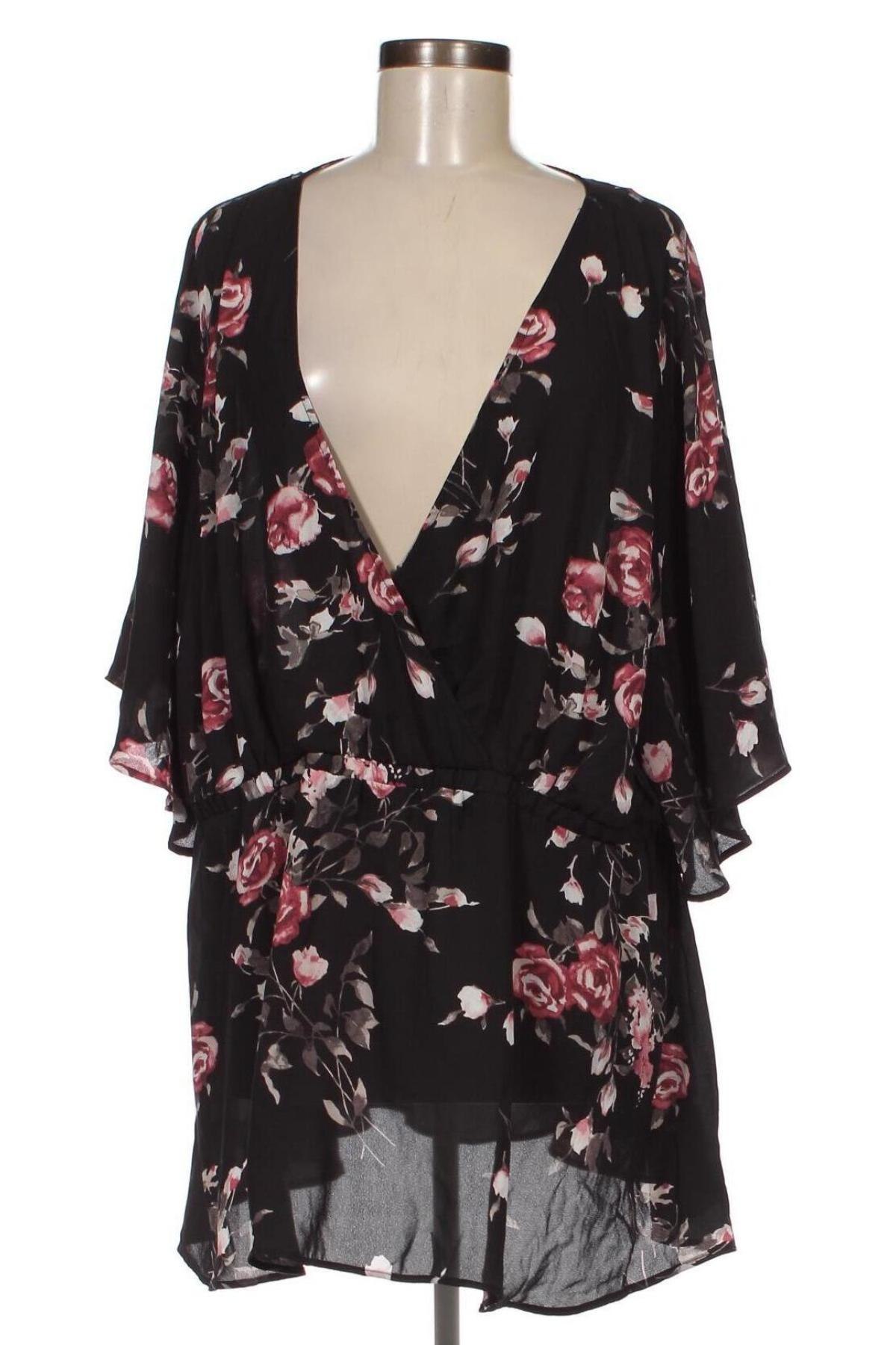 Γυναικεία μπλούζα Torrid, Μέγεθος 4XL, Χρώμα Μαύρο, Τιμή 10,81 €