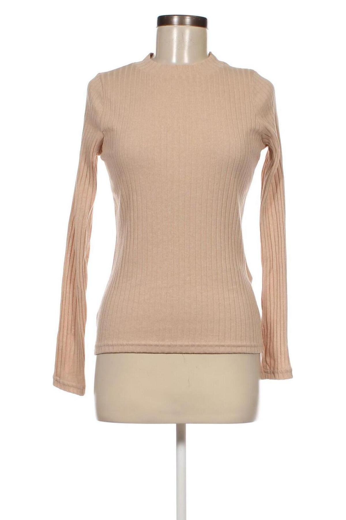 Γυναικεία μπλούζα Trendyol, Μέγεθος M, Χρώμα  Μπέζ, Τιμή 4,82 €