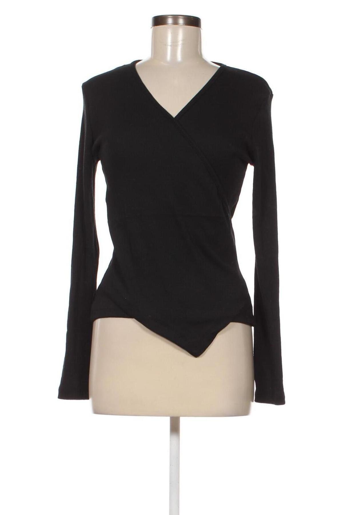 Дамска блуза Trendyol, Размер L, Цвят Черен, Цена 9,36 лв.