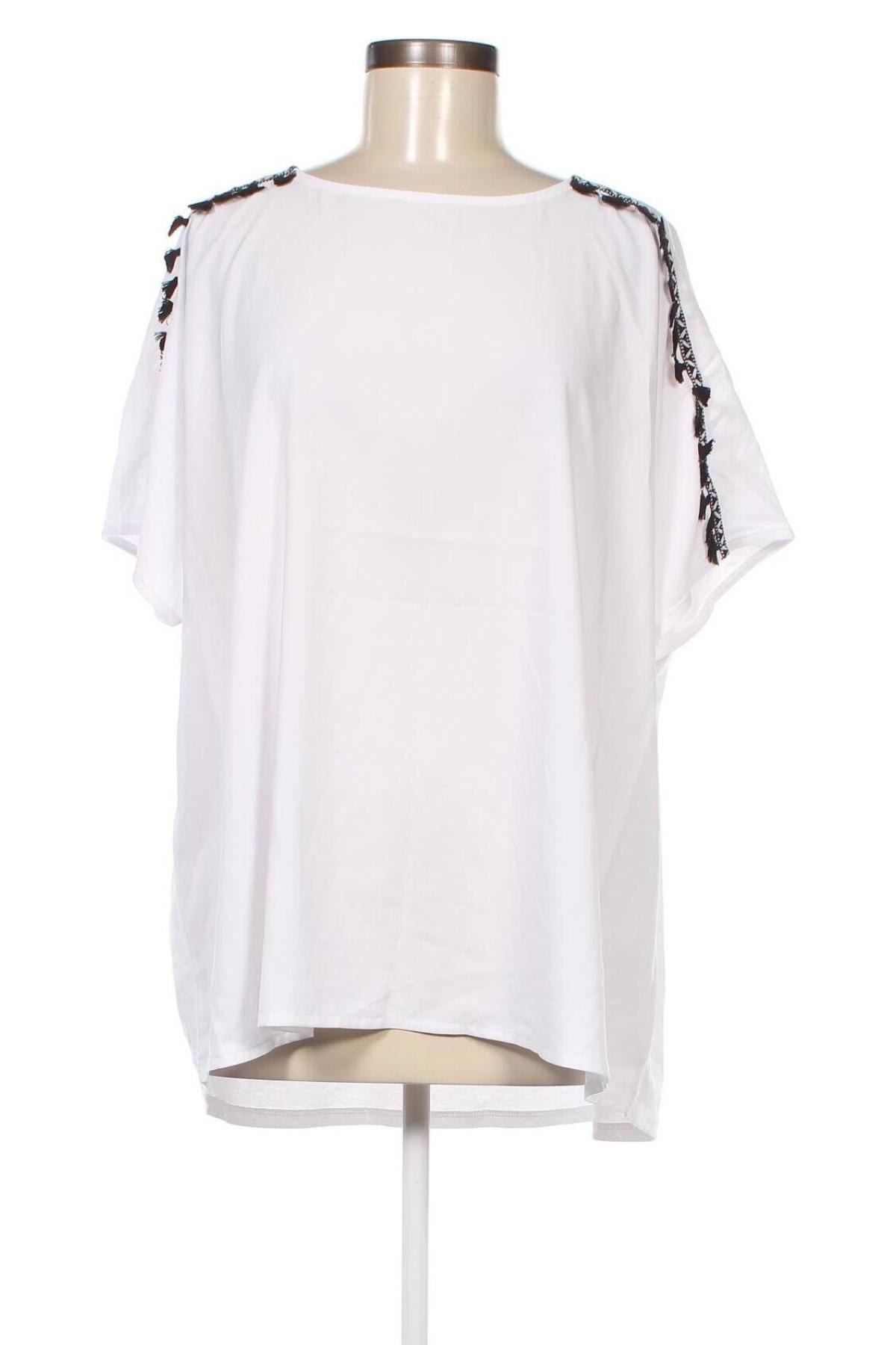 Дамска блуза Triangle By s.Oliver, Размер XXL, Цвят Бял, Цена 49,68 лв.