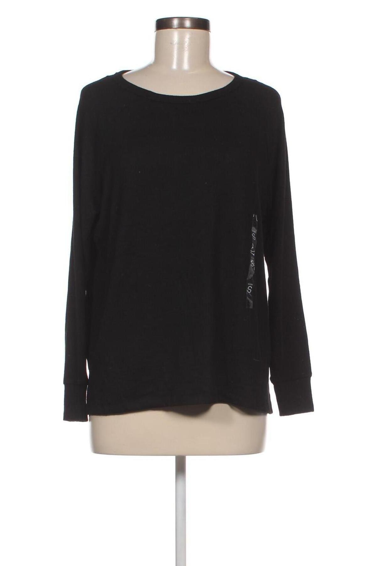 Γυναικεία μπλούζα Undiz, Μέγεθος S, Χρώμα Μαύρο, Τιμή 9,28 €