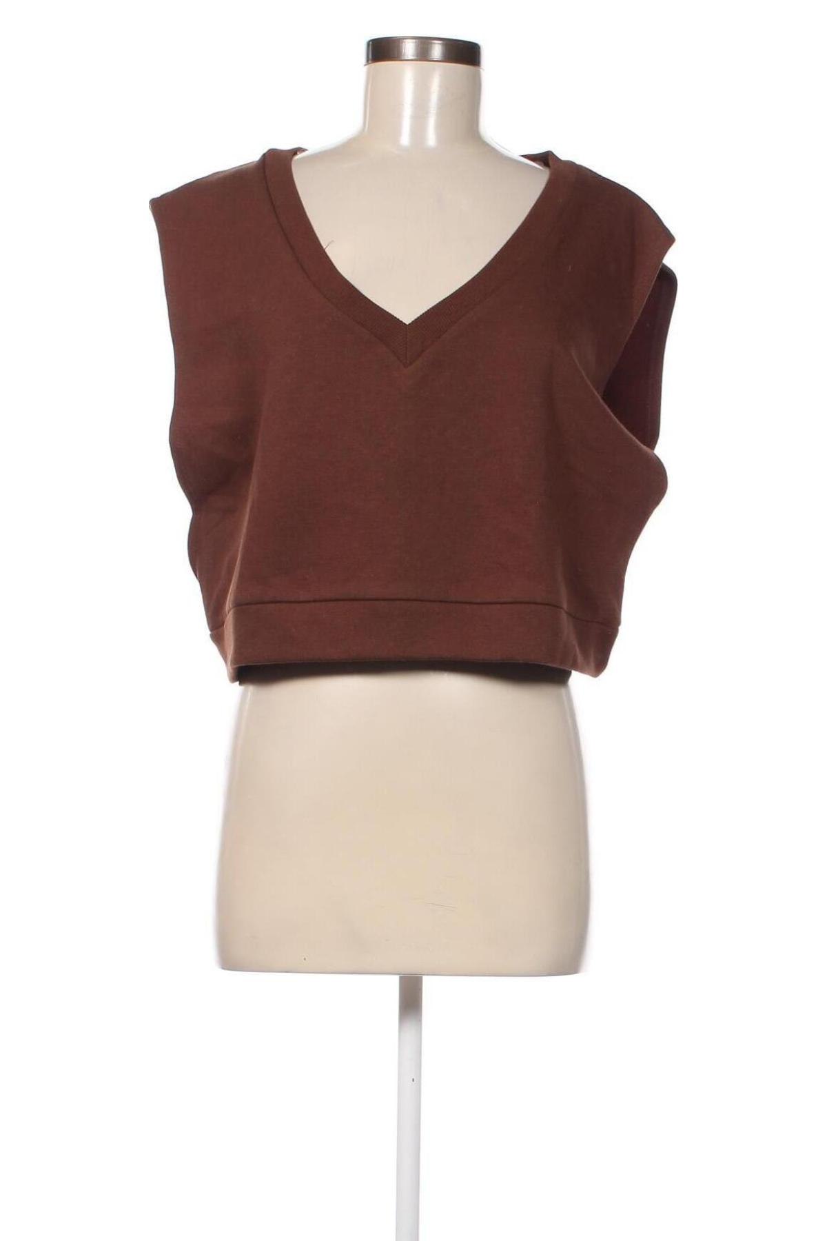 Γυναικεία μπλούζα Undiz, Μέγεθος M, Χρώμα Καφέ, Τιμή 6,31 €