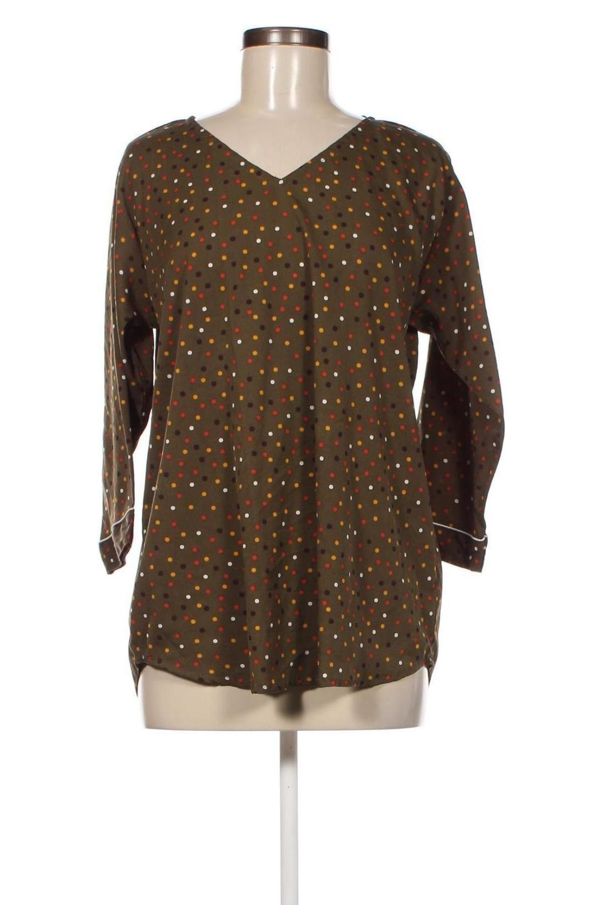 Γυναικεία μπλούζα VRS Woman, Μέγεθος L, Χρώμα Πράσινο, Τιμή 2,94 €