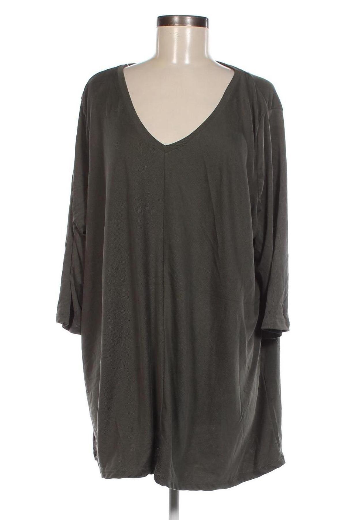 Γυναικεία μπλούζα Yessica, Μέγεθος 3XL, Χρώμα Πράσινο, Τιμή 13,23 €