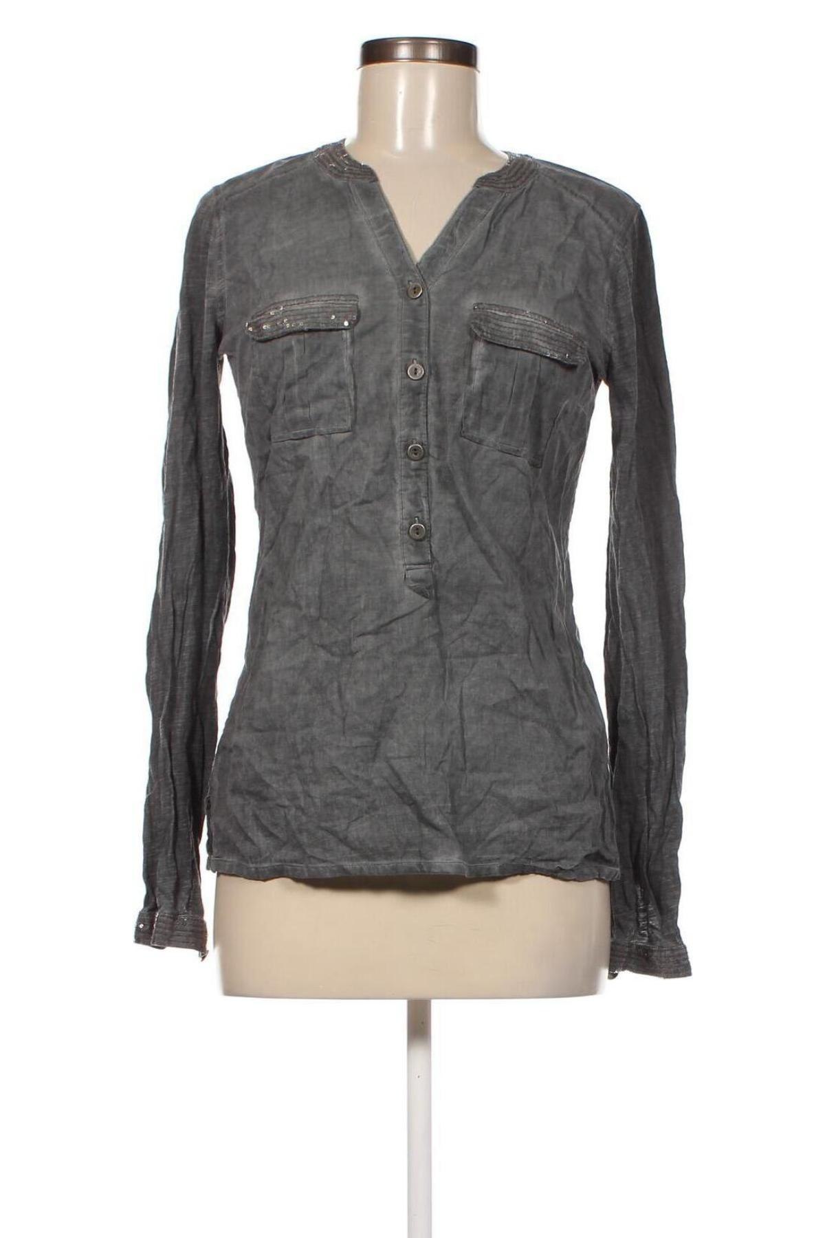Γυναικεία μπλούζα Yest, Μέγεθος S, Χρώμα Γκρί, Τιμή 2,67 €