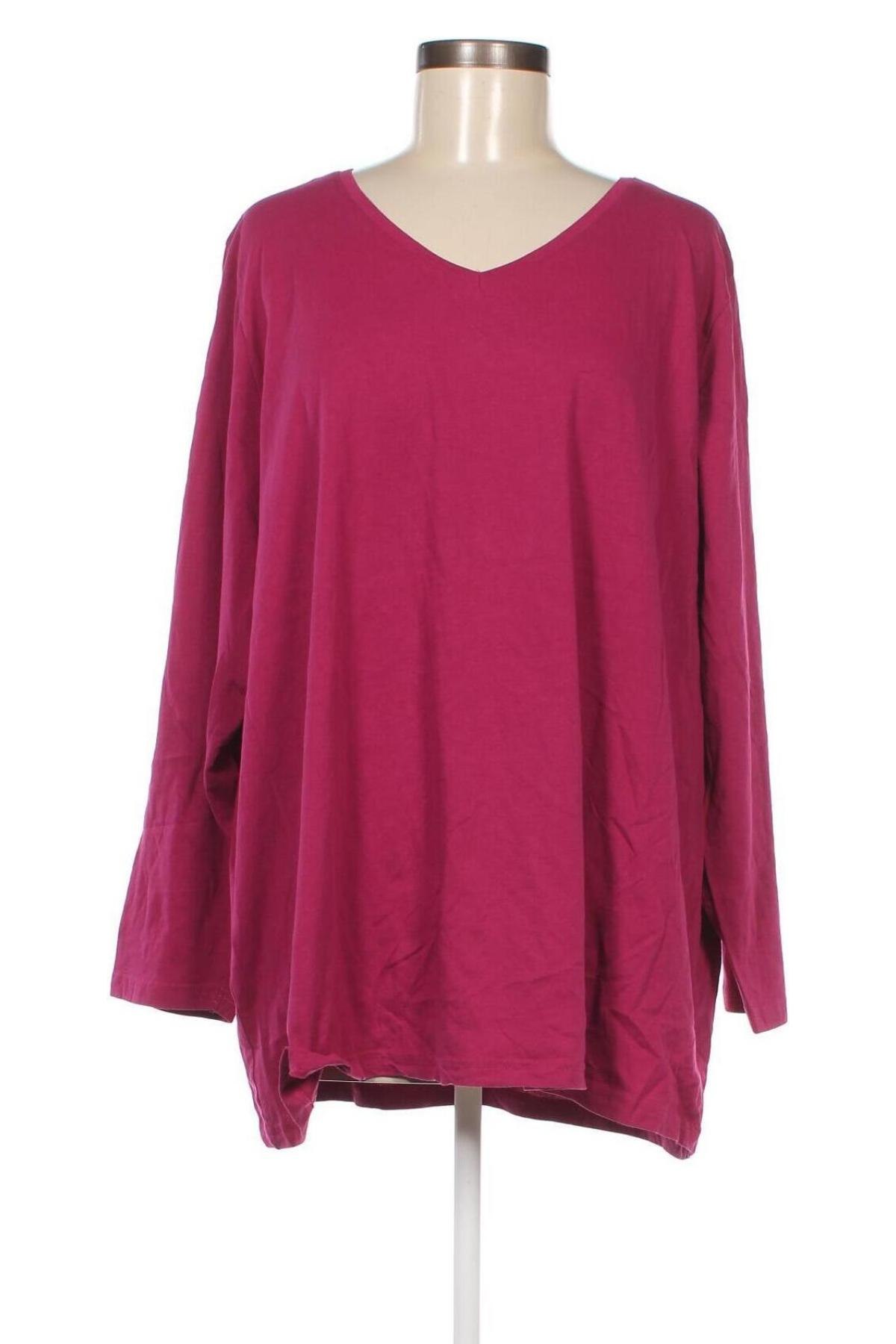 Дамска блуза Yours, Размер 4XL, Цвят Розов, Цена 17,48 лв.