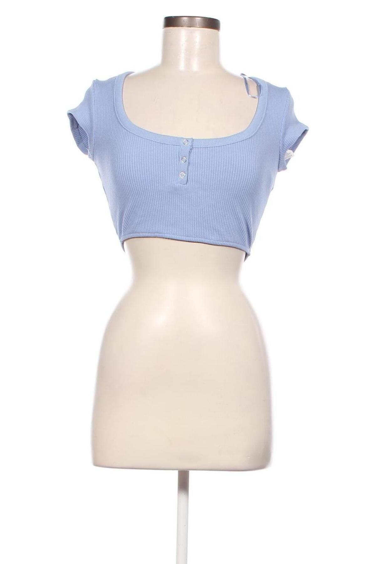 Bluză de femei Zara, Mărime S, Culoare Albastru, Preț 15,79 Lei