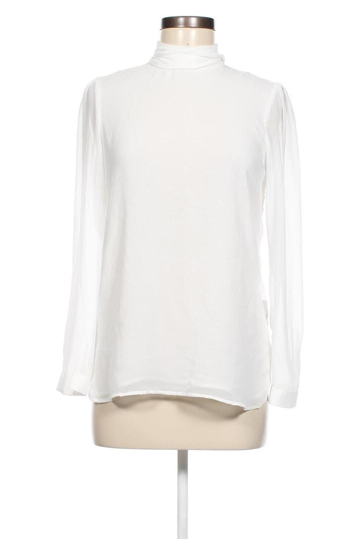 Дамска блуза Zara Trafaluc, Размер S, Цвят Бял, Цена 5,20 лв.