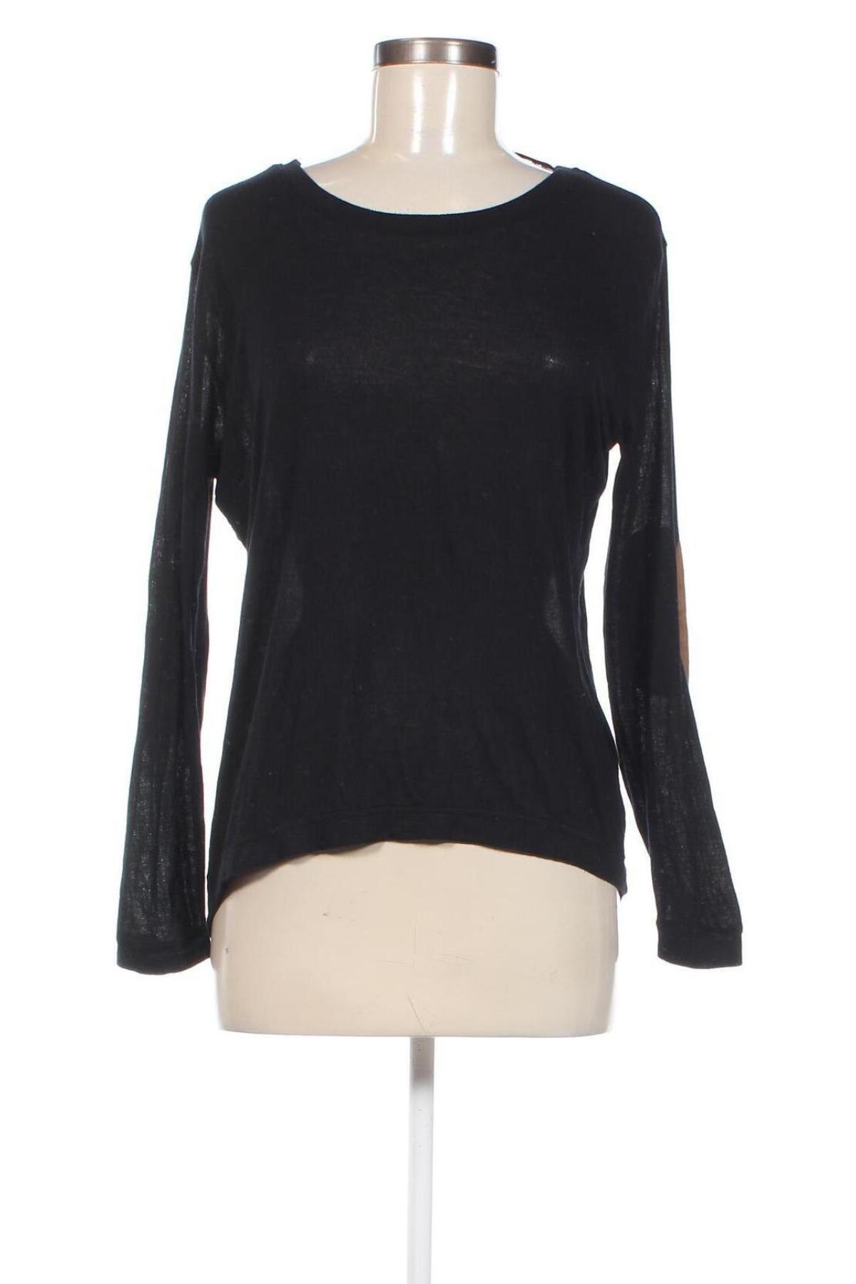 Дамска блуза Zara Trafaluc, Размер M, Цвят Черен, Цена 8,76 лв.