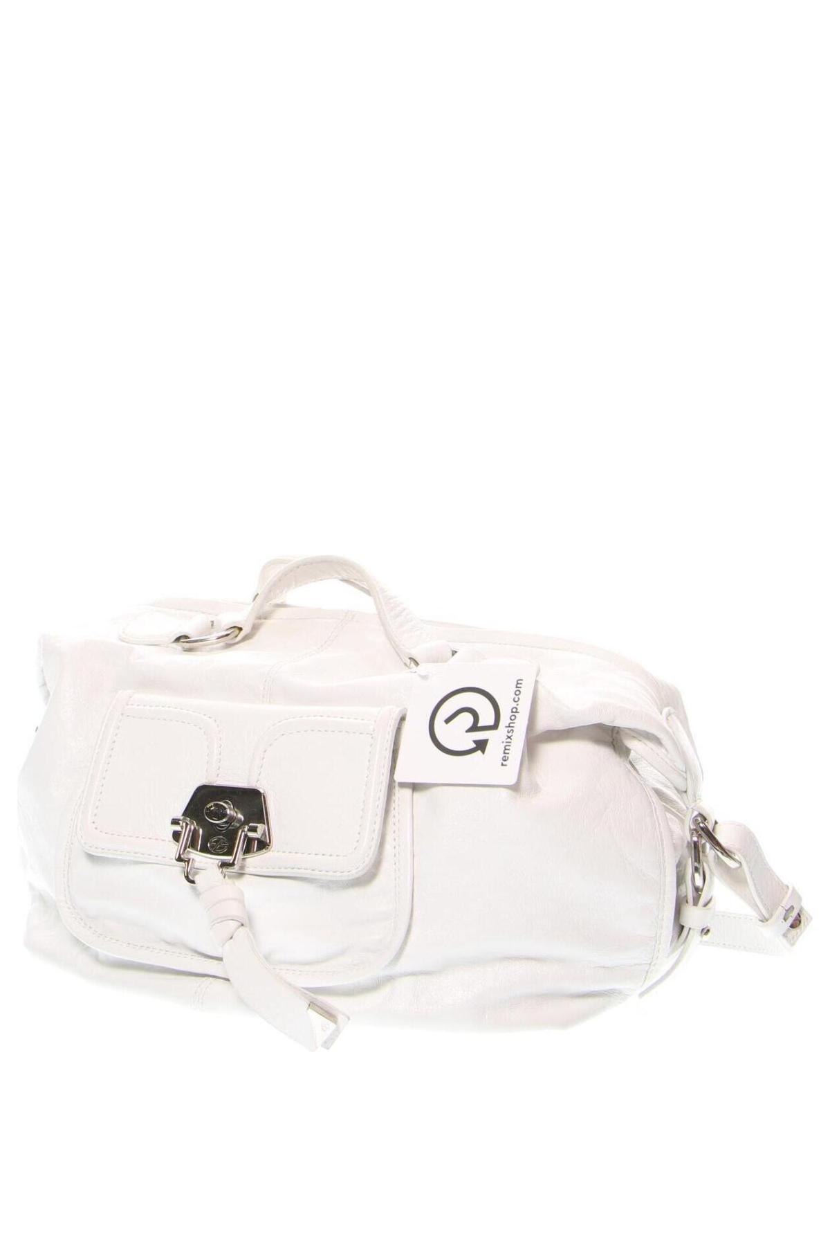 Дамска чанта Francesco Biasia, Цвят Бял, Цена 110,06 лв.
