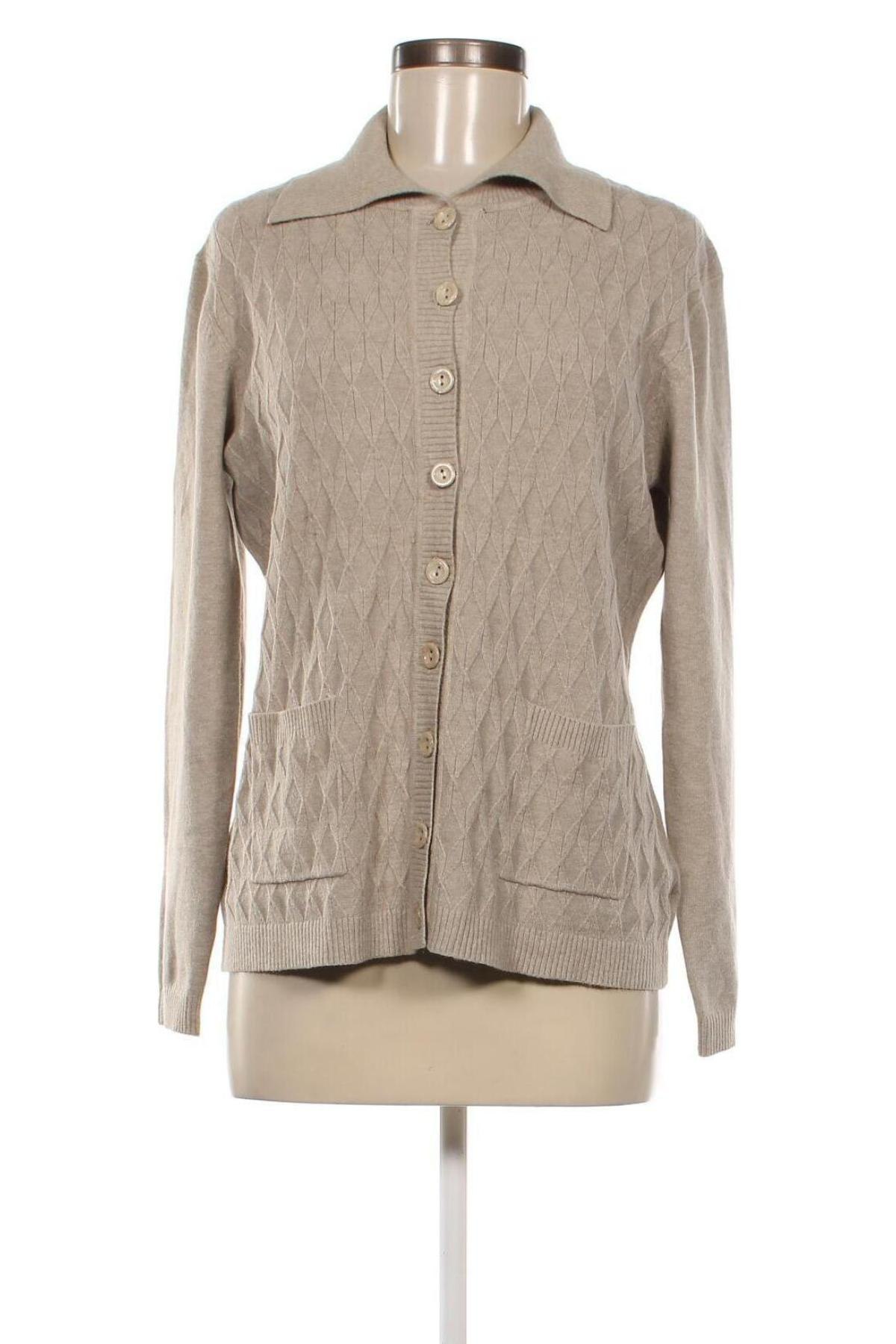 Damen Strickjacke, Größe M, Farbe Beige, Preis € 6,99