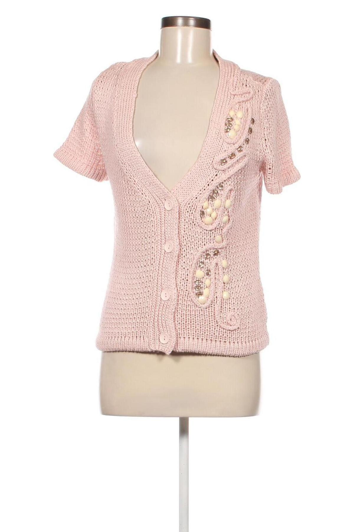 Cardigan de damă Amy Vermont, Mărime M, Culoare Roz, Preț 25,76 Lei