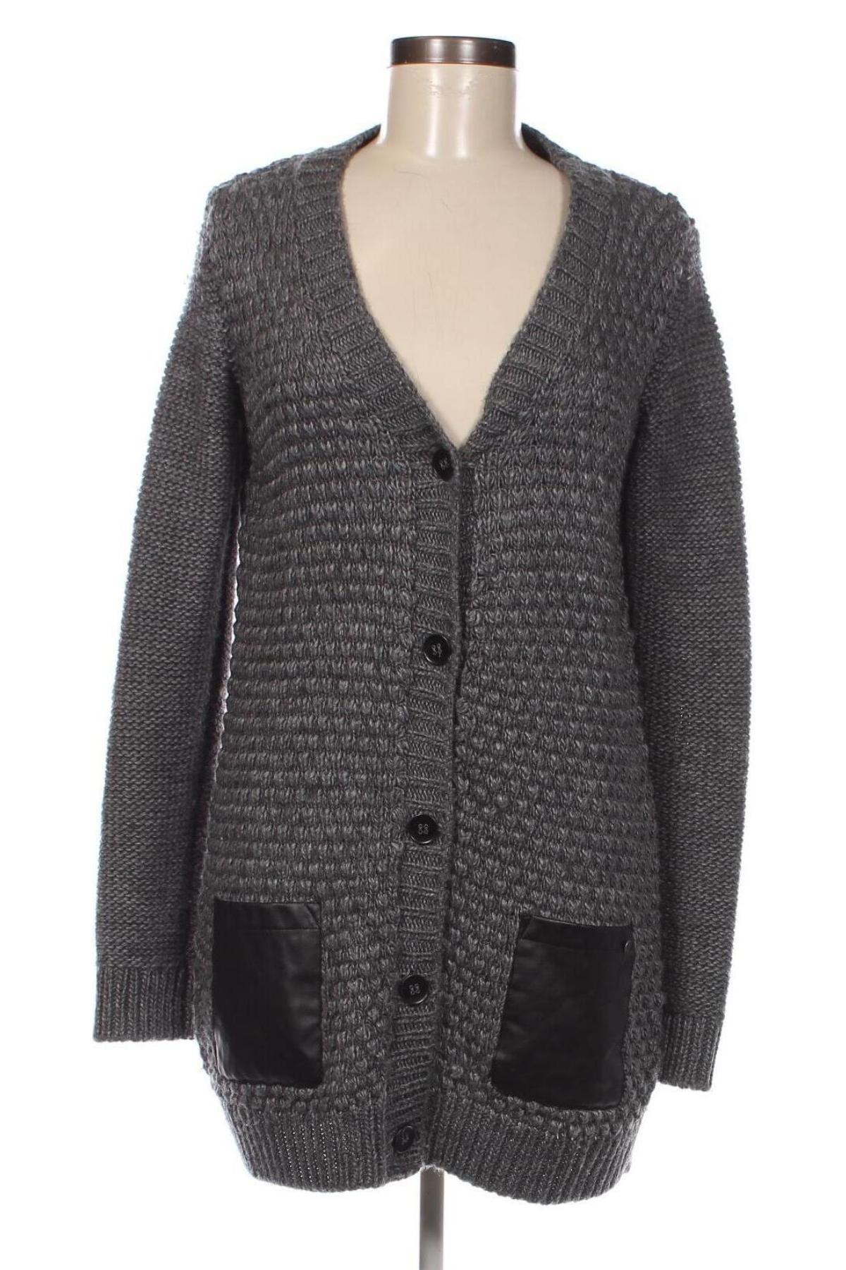 Cardigan de damă Edc By Esprit, Mărime S, Culoare Gri, Preț 28,62 Lei