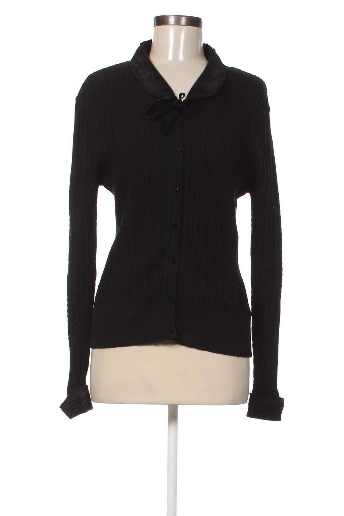 Cardigan de damă Hell Bunny, Mărime 3XL, Culoare Negru, Preț 95,39 Lei