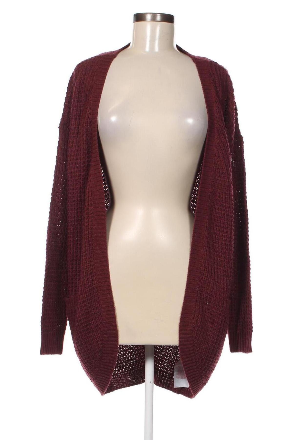 Cardigan de damă ONLY, Mărime L, Culoare Roșu, Preț 32,90 Lei