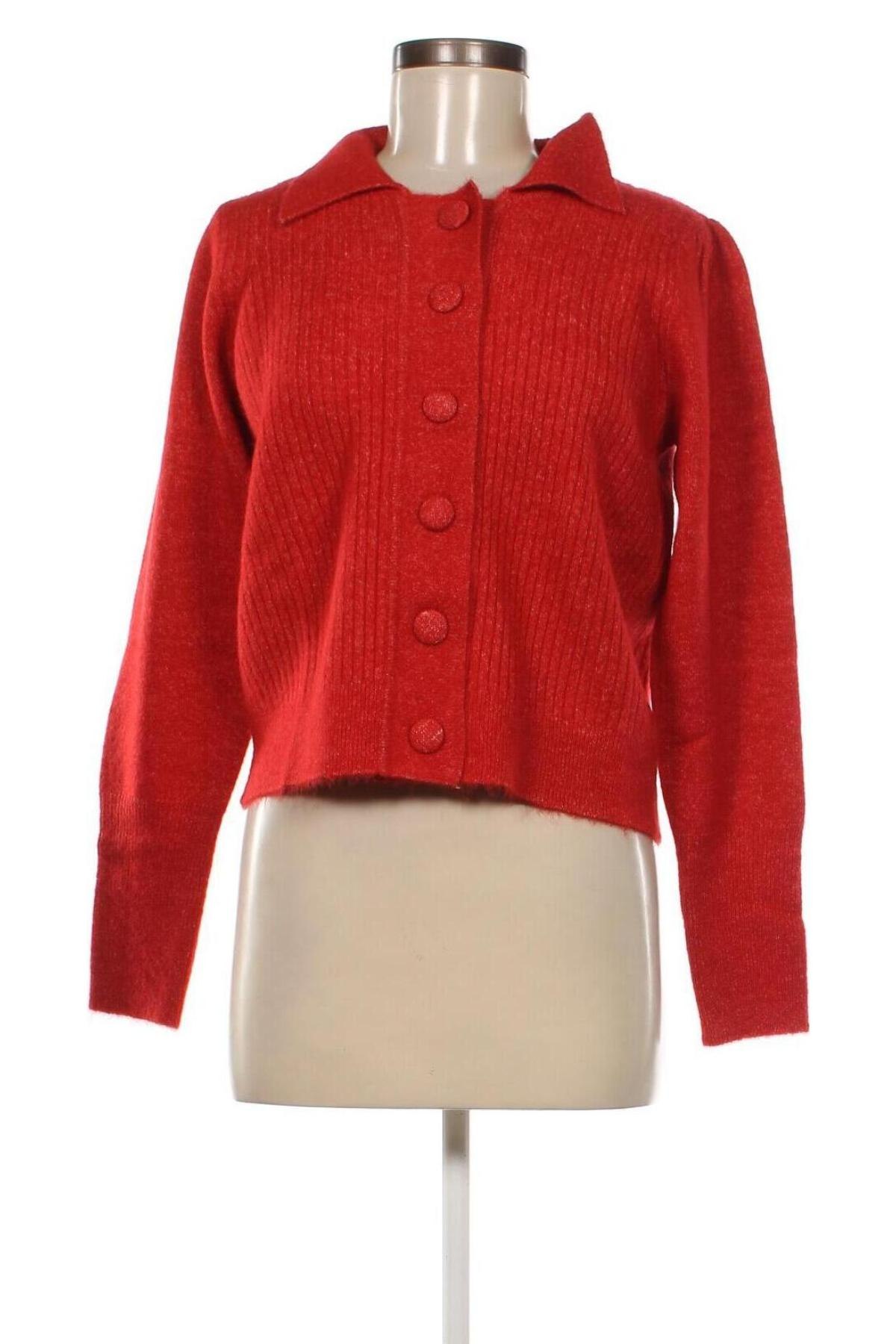 Damen Strickjacke SUNCOO, Größe S, Farbe Rot, Preis 40,82 €
