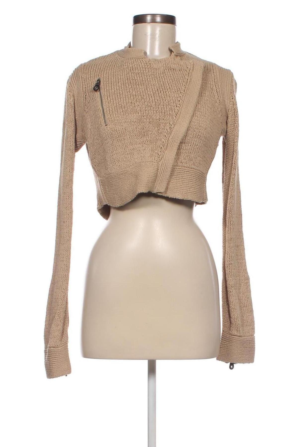 Damen Strickjacke Selected Femme, Größe M, Farbe Beige, Preis € 10,42